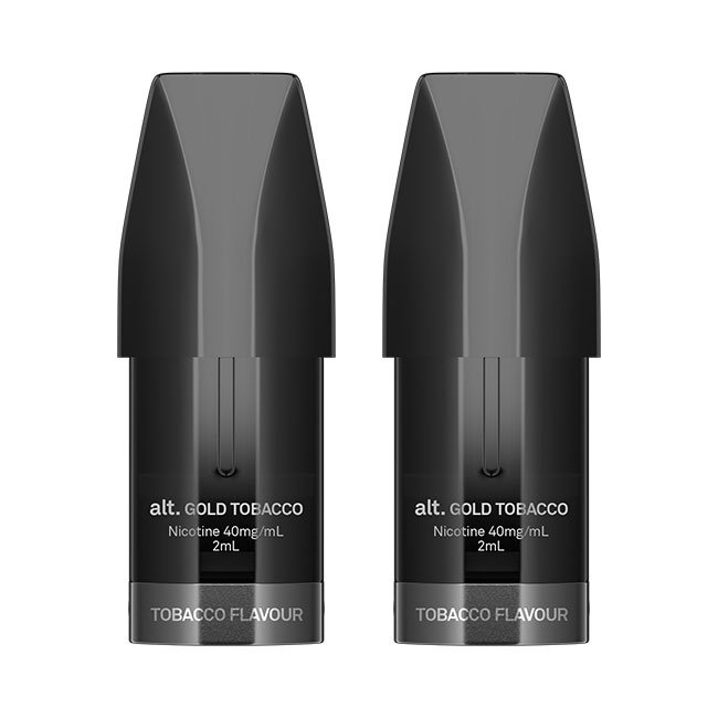 alt. Pods Gold Tobacco 40mg/mL, 2 x 2mL pods