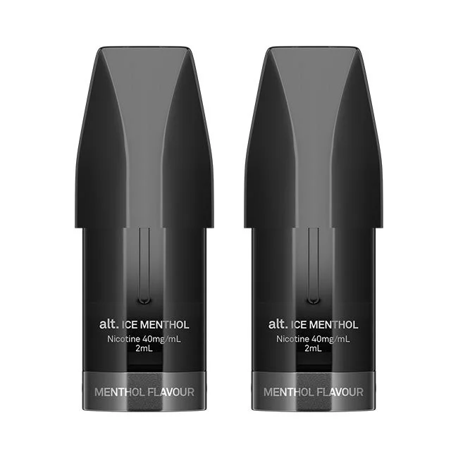 alt. Pods Ice Menthol 40mg/mL, 2 x 2mL pods