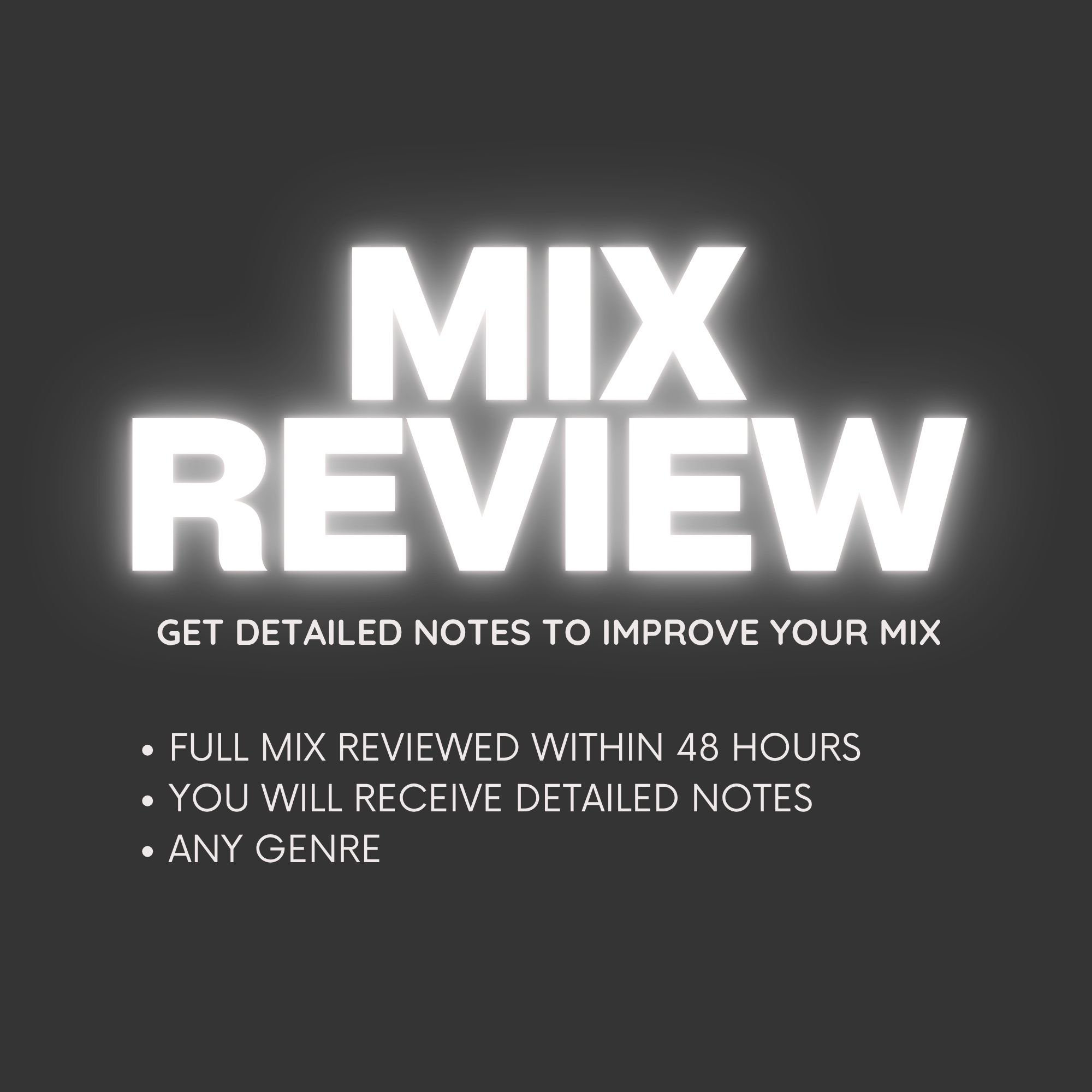 MIX REVIEW - Get Detailed Notes to Improve Your Mix