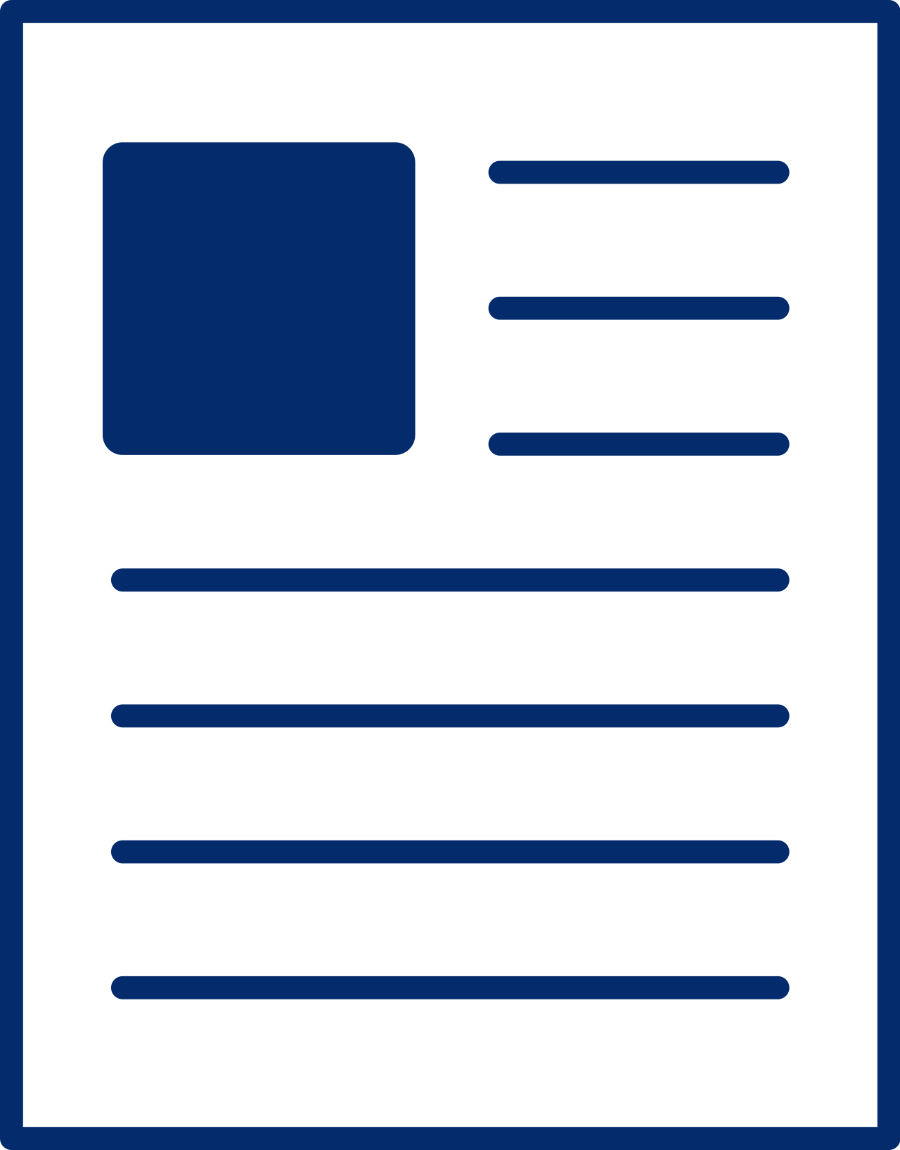 Infografiikka, jossa on kirjallinen raportti, värisävyt musta ja tummansininen.