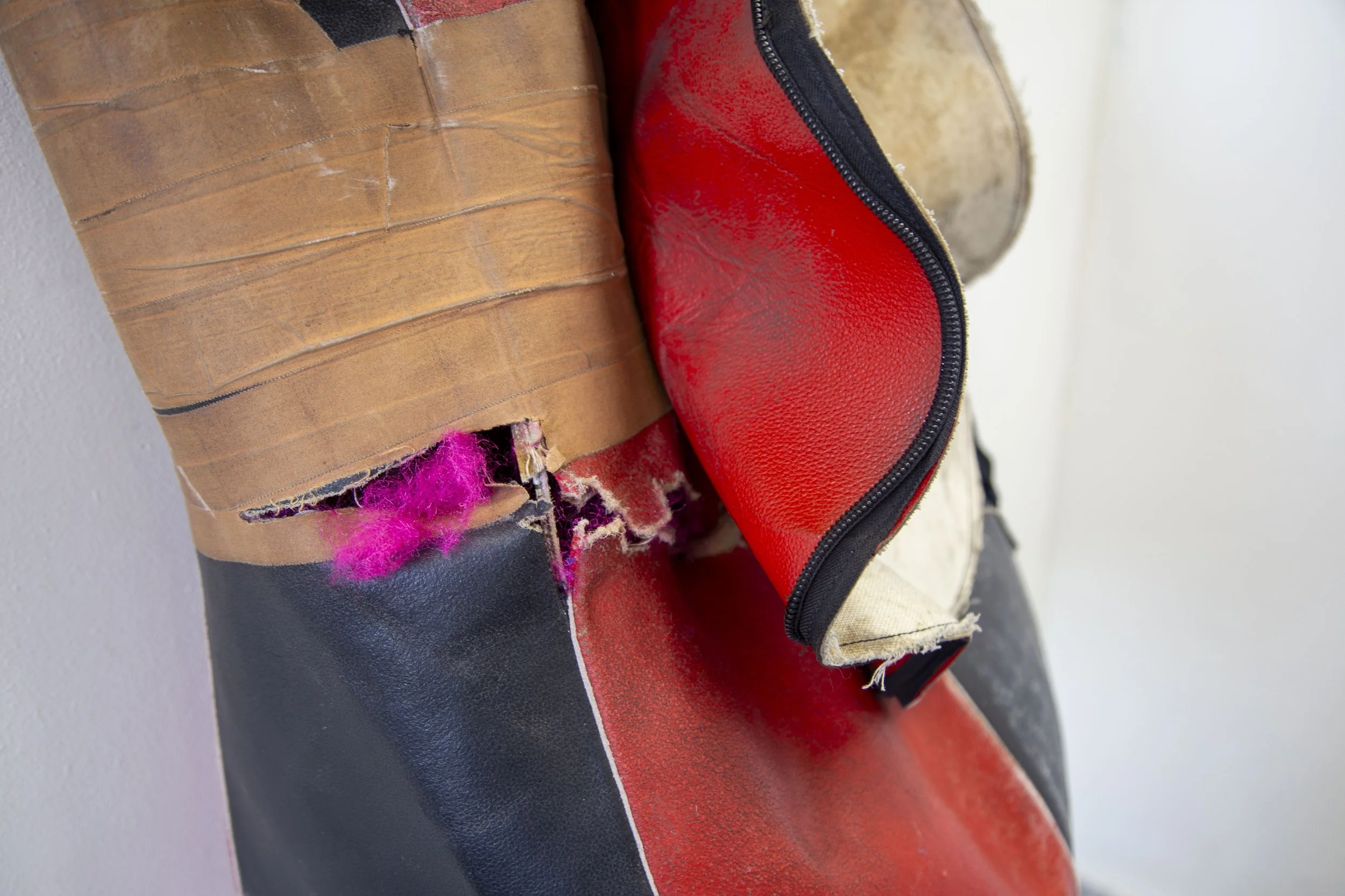 Diminished, 2026, mixed media, 100 × 45 × 30 cm