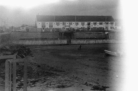Therapeutic Photography: Harbour Head Porthleven Black and White.