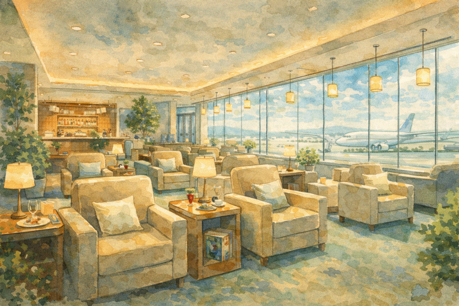 Airport Lounge Upgrade