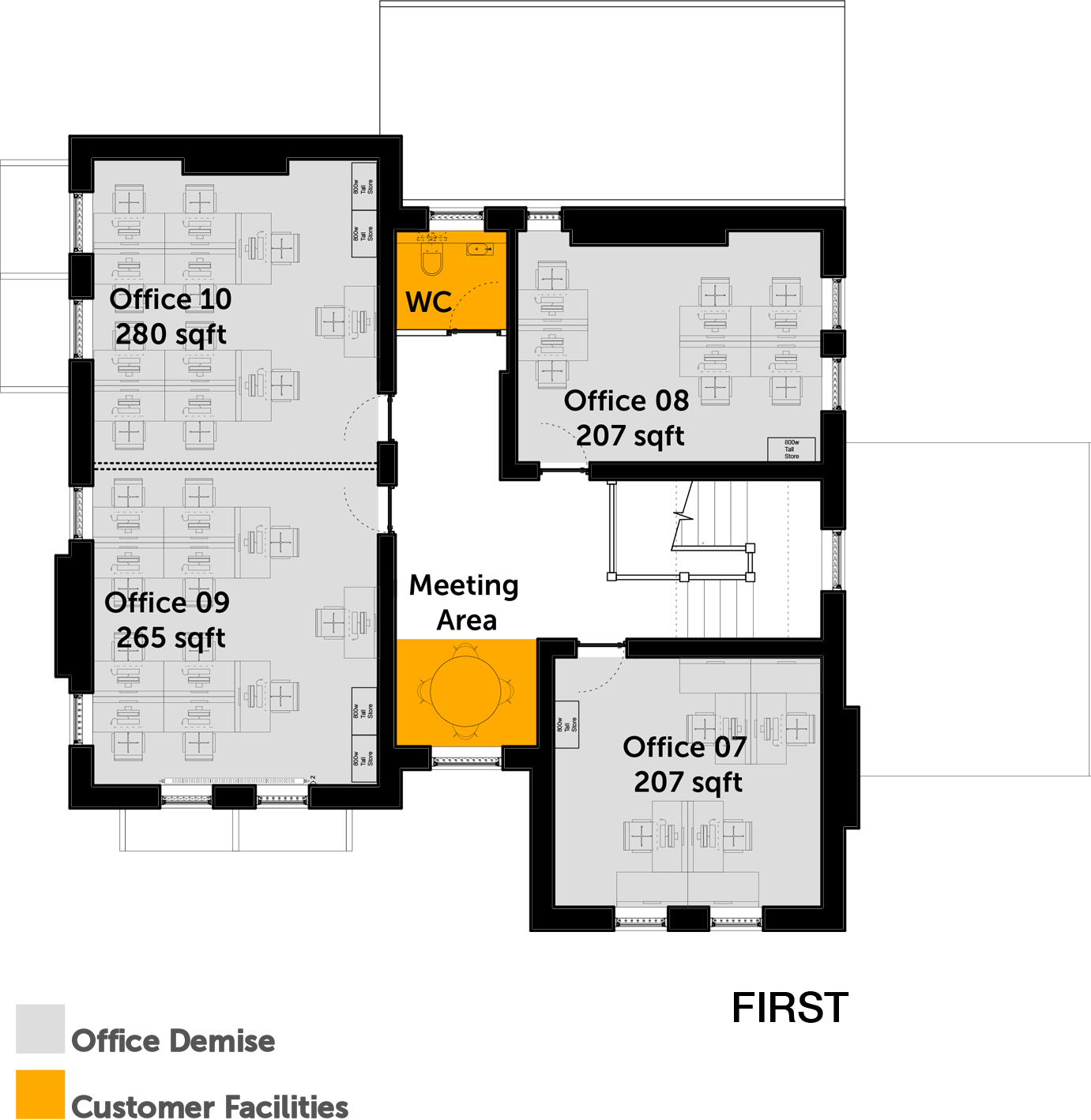 18 Clock Tower Park, first floor