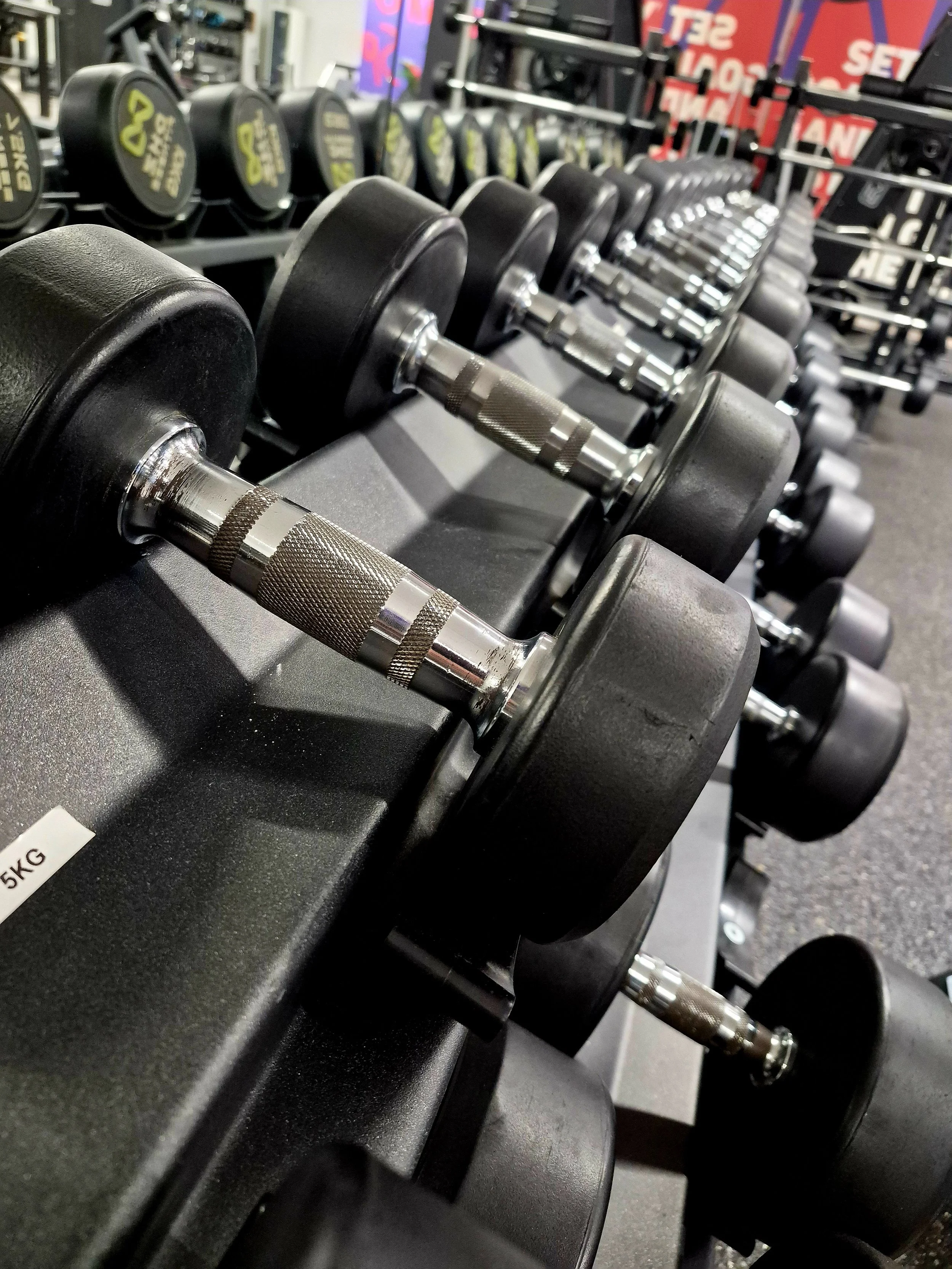 Freies Krafttraining mit Hanteln, an Geräten oder mit dem eigenem Körpergewicht