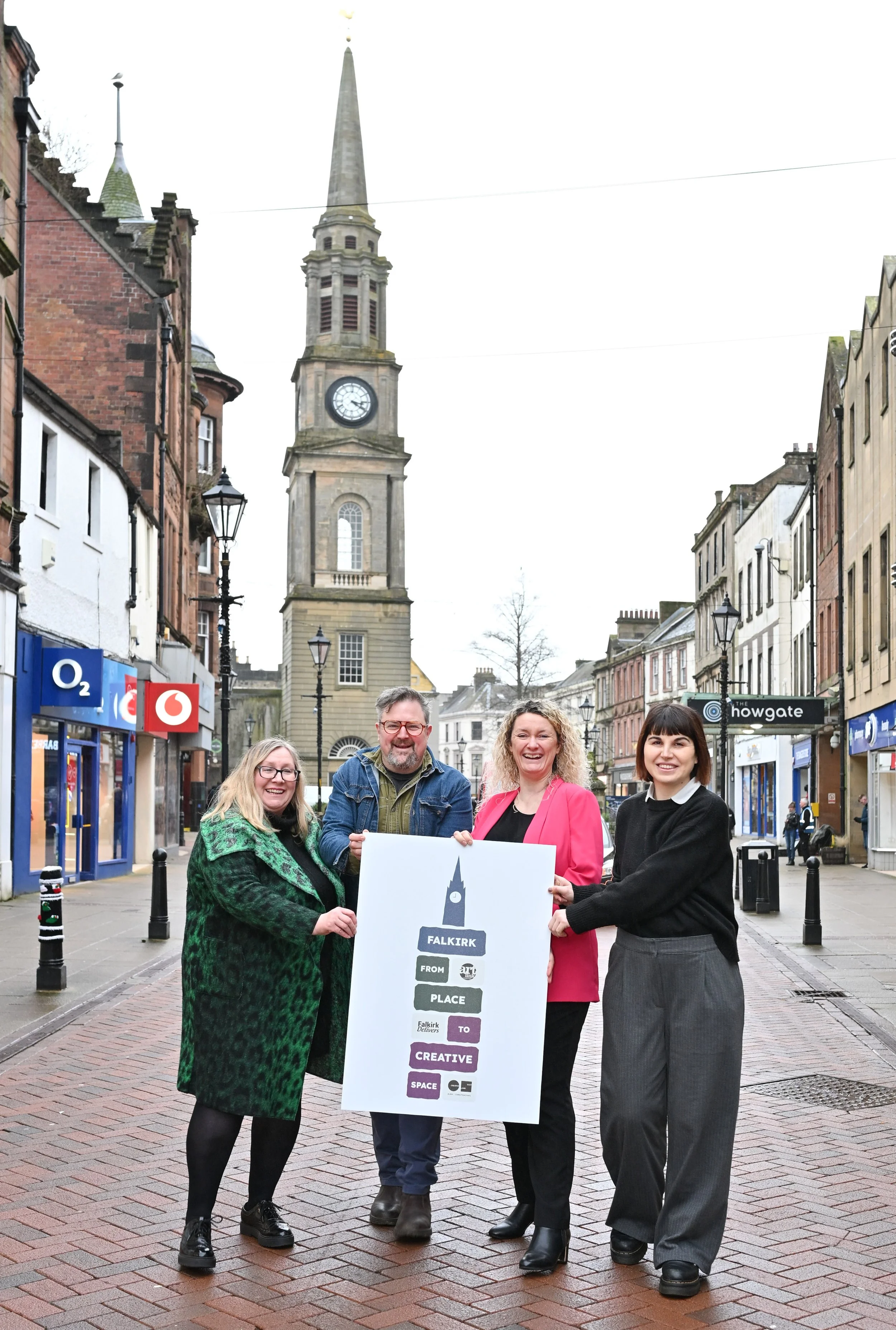 Falkirk Arts Initiative receives £100,000 in funding to enhance Falkirk Town Centre