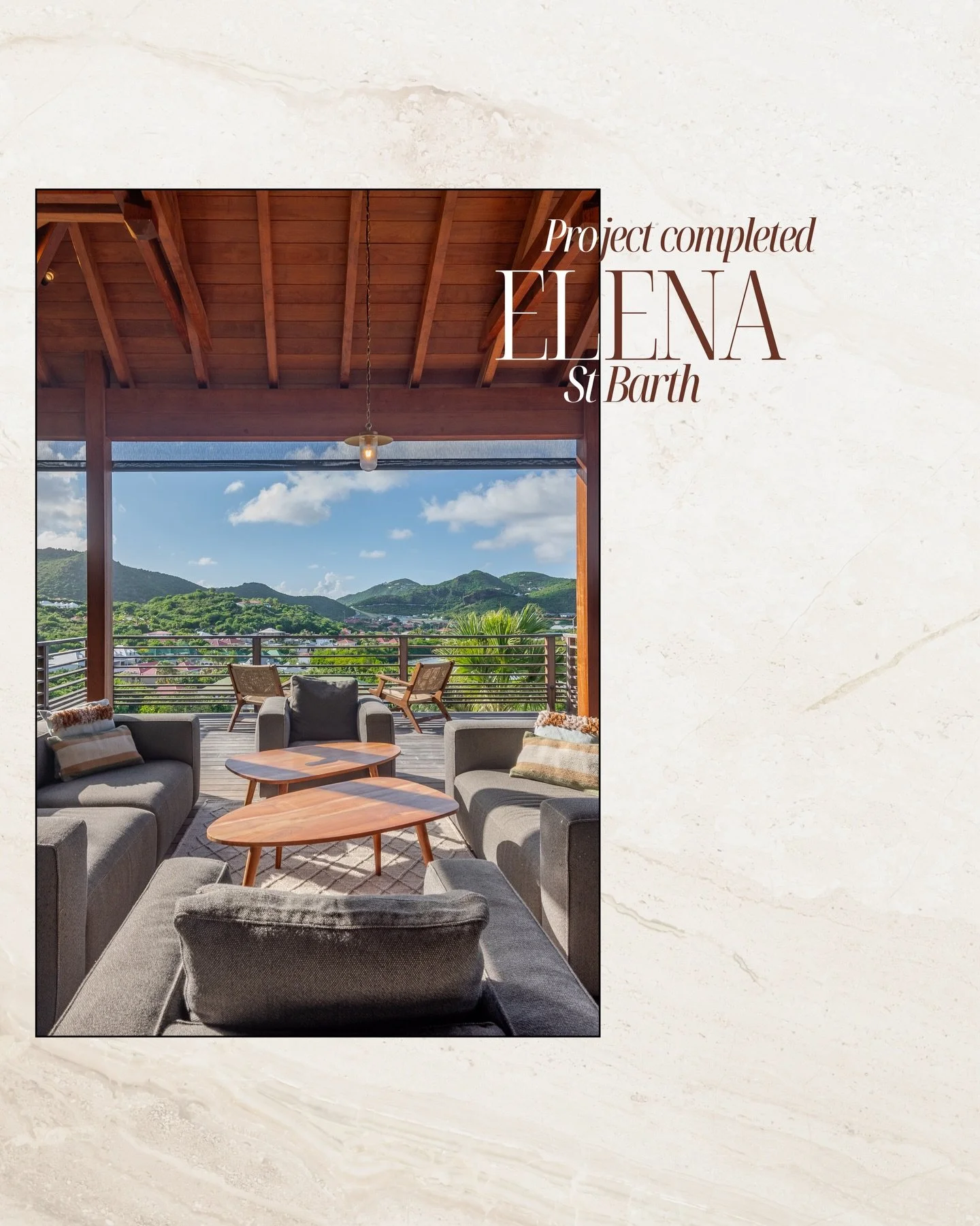 Elena Villa &mdash; Saint-Barth&eacute;lemy
A refined blend of light, material and view, where interior design elevates everyday island living.

Photo : @hugoallard 
Visual 3D : @perception.archi