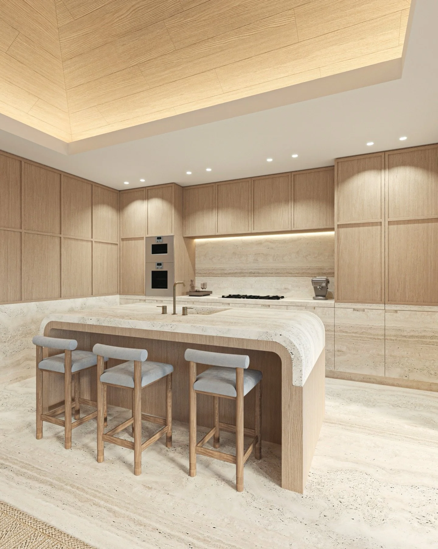 3D Project &mdash; Torts, Saint-Barth.
Fully renovated for an American family, this 330 sqm private villa redefines the living experience through a new reading of space. Designed around comfort, modernity and the softness of island life, the project 