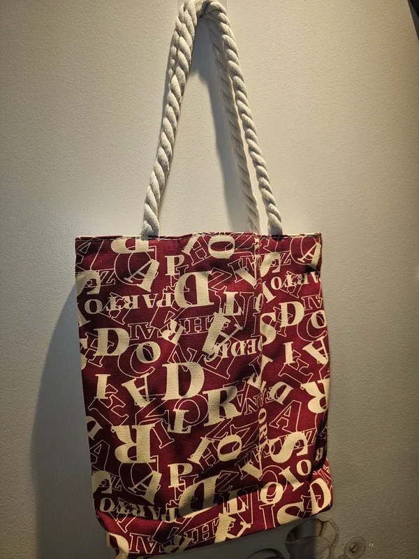 30x50 handle bag med glidelås og lomme 0015