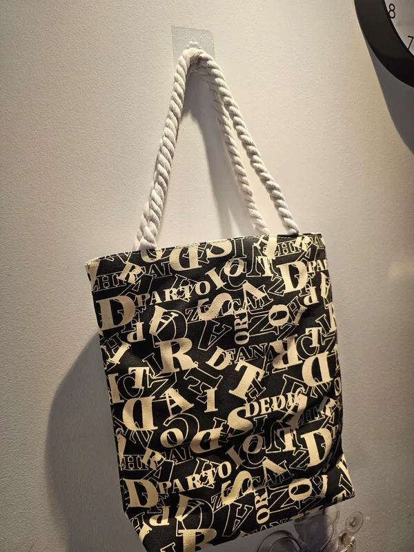 30x50 handle bag med glidelås og lomme 0014