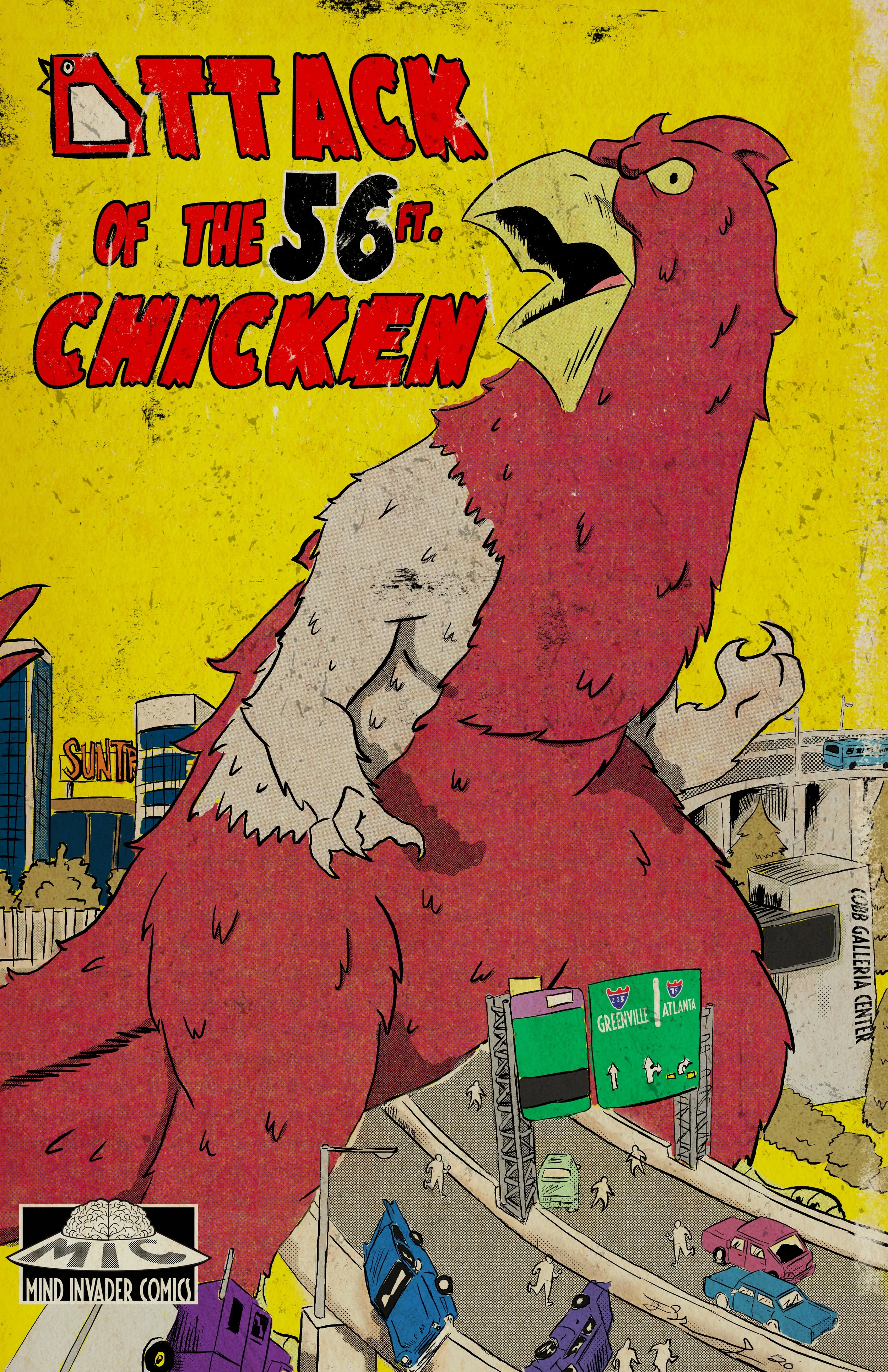Creating the Colossal Cobbzilla for Attack of the 56-ft Chicken