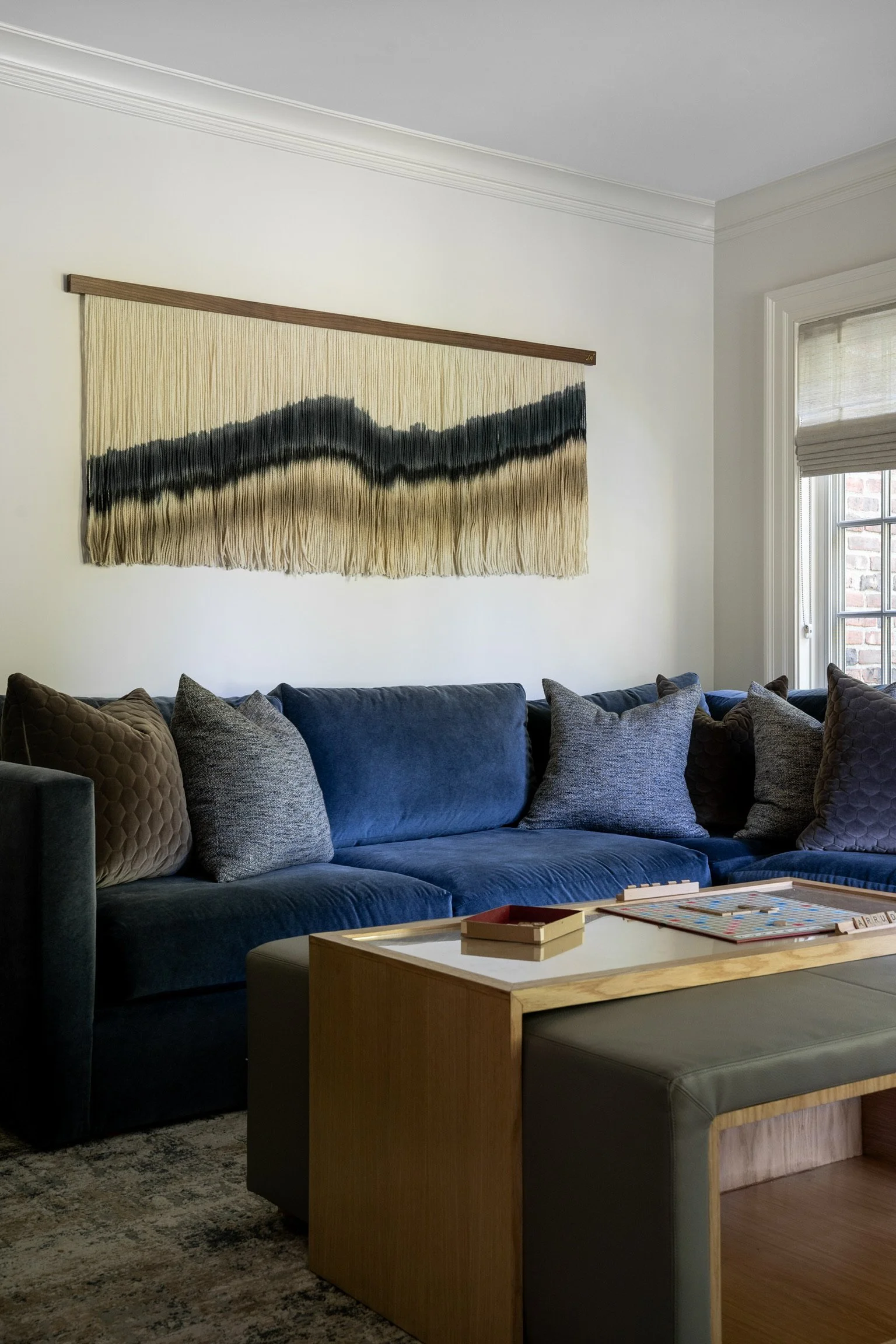 Custom-designed living space by Shron Design