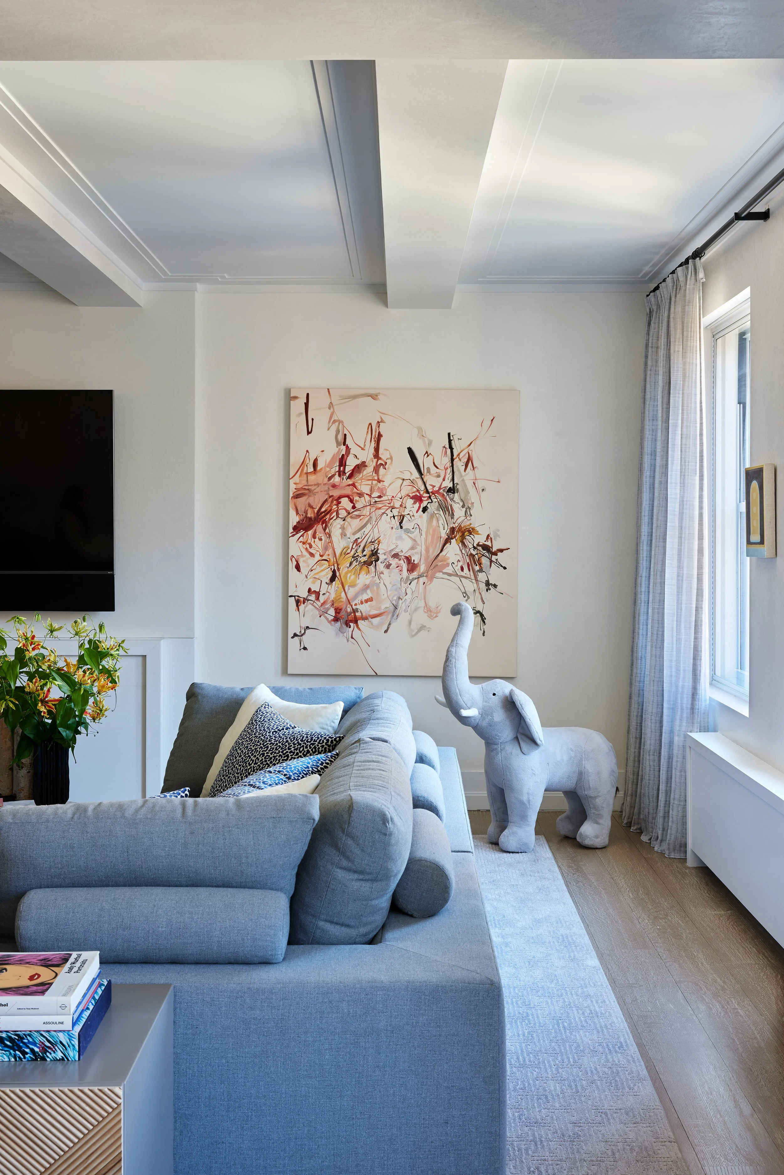 Interior design project showcasing modern, timeless style