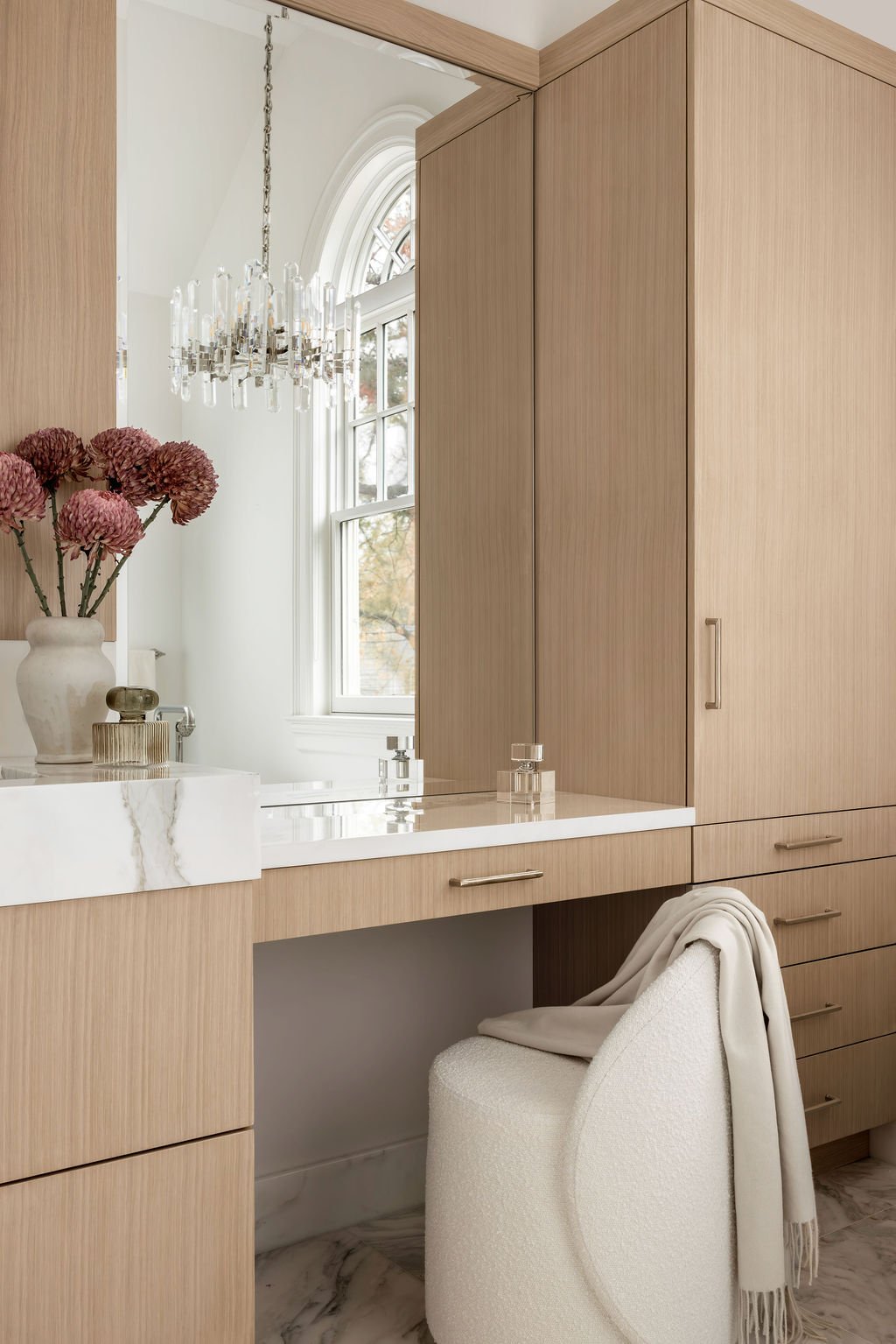 Custom-designed living space by Shron Design