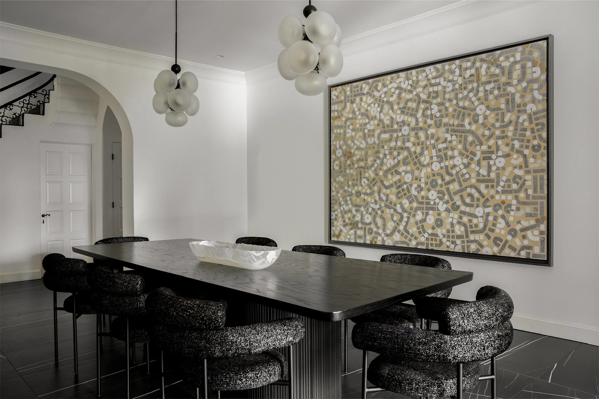 Sophisticated residential interior with timeless details