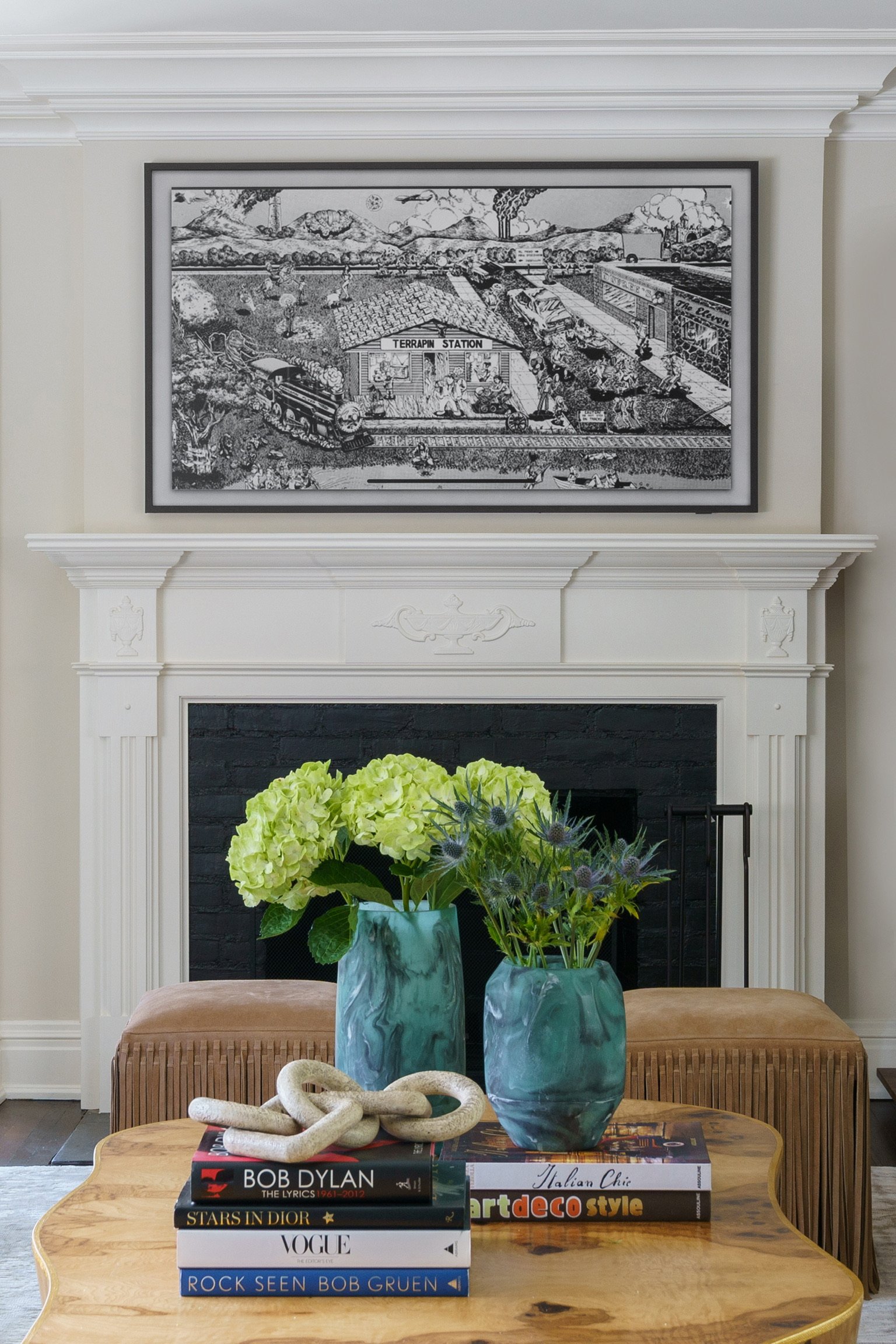 Custom-designed living space by Shron Design