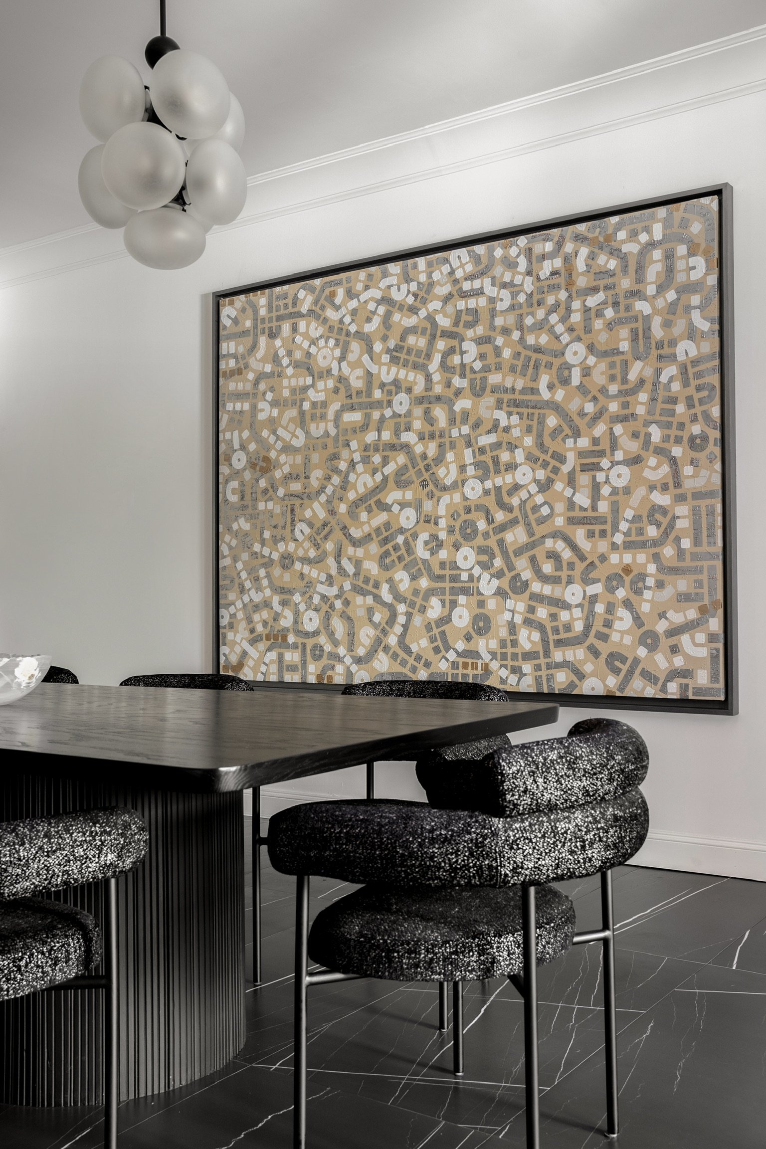 Sophisticated residential interior with timeless details