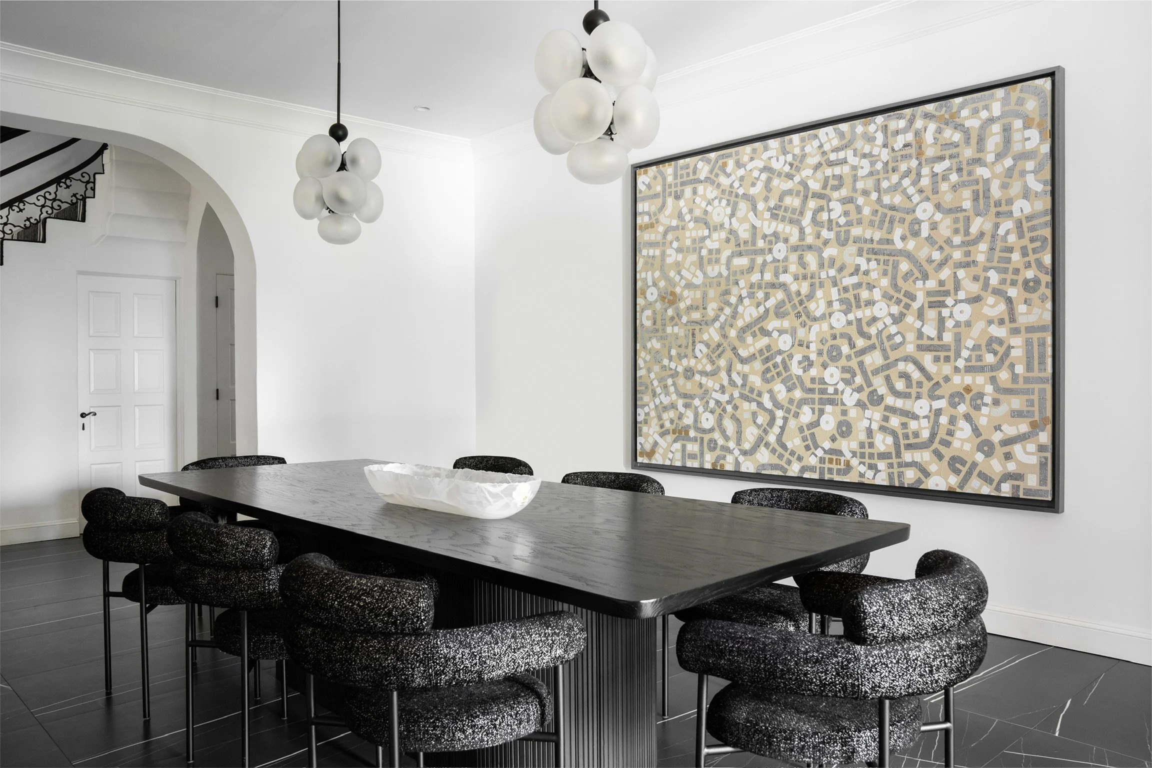 Sophisticated residential interior with timeless details