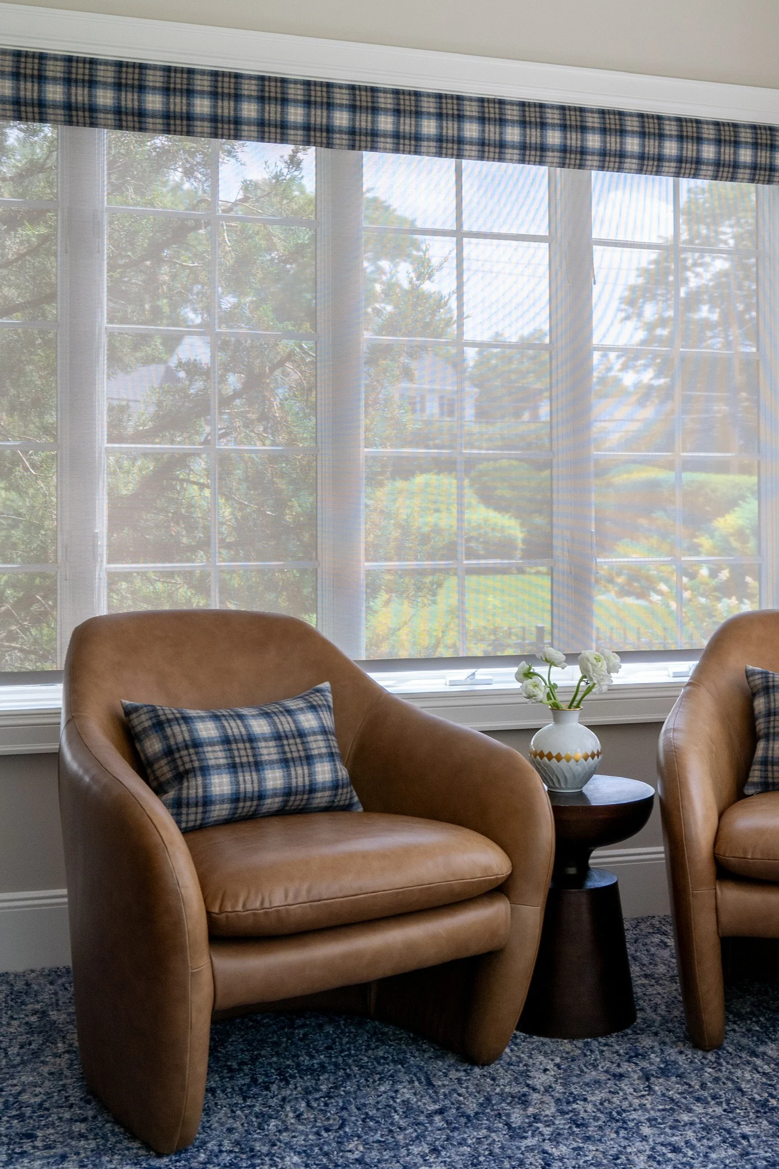 Custom-designed living space by Shron Design