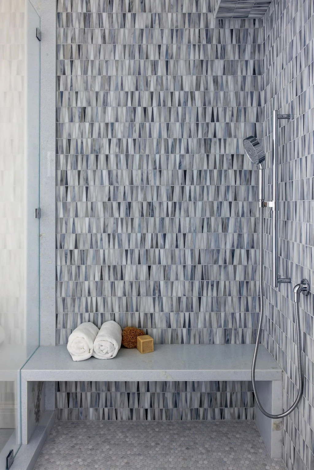 Custom-designed living space by Shron Design