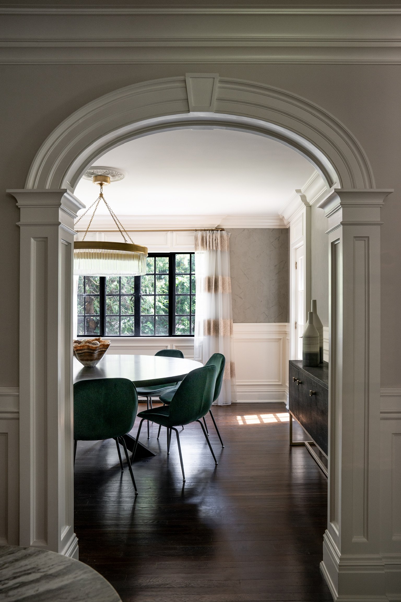 Custom-designed living space by Shron Design