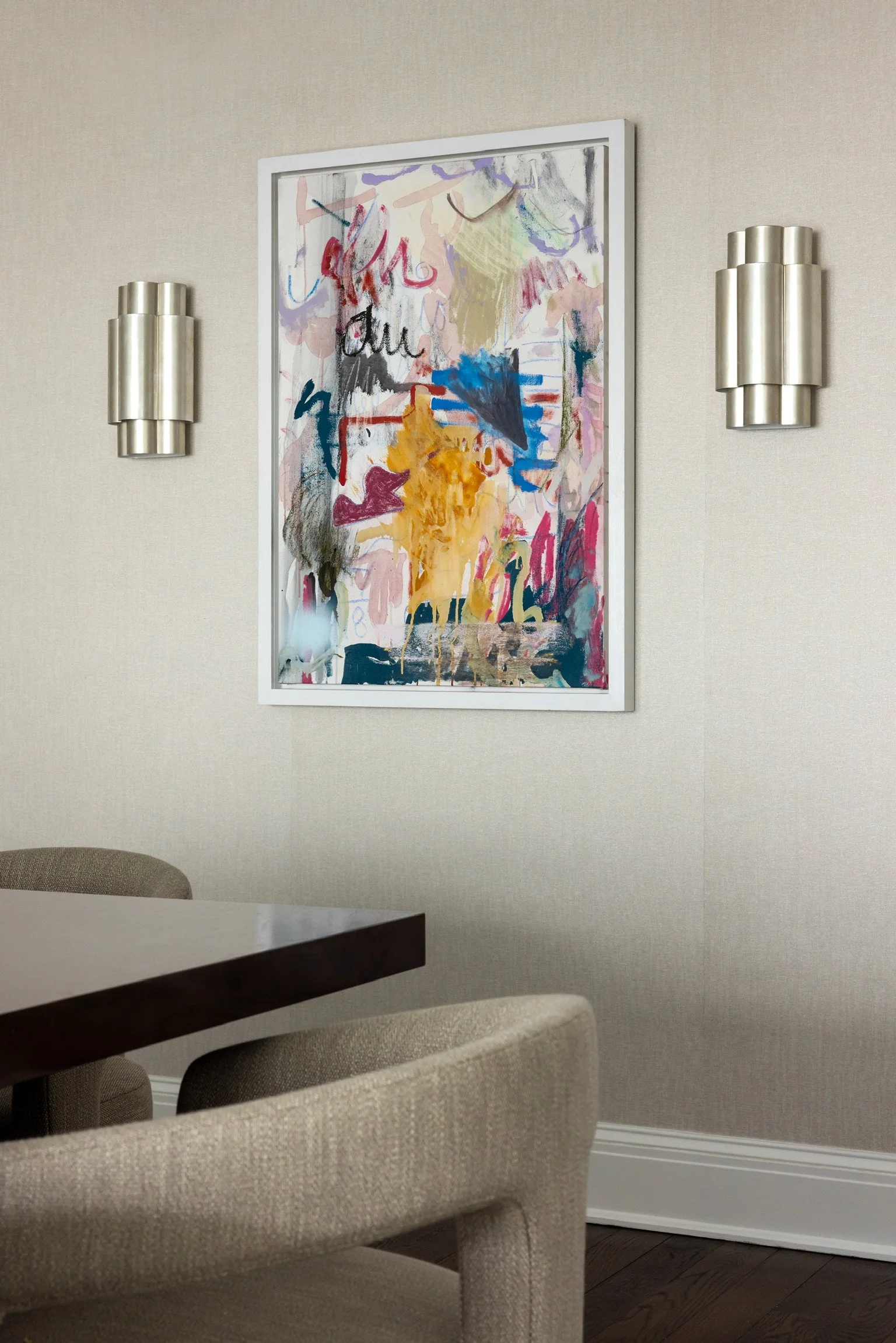 Custom-designed living space by Shron Design