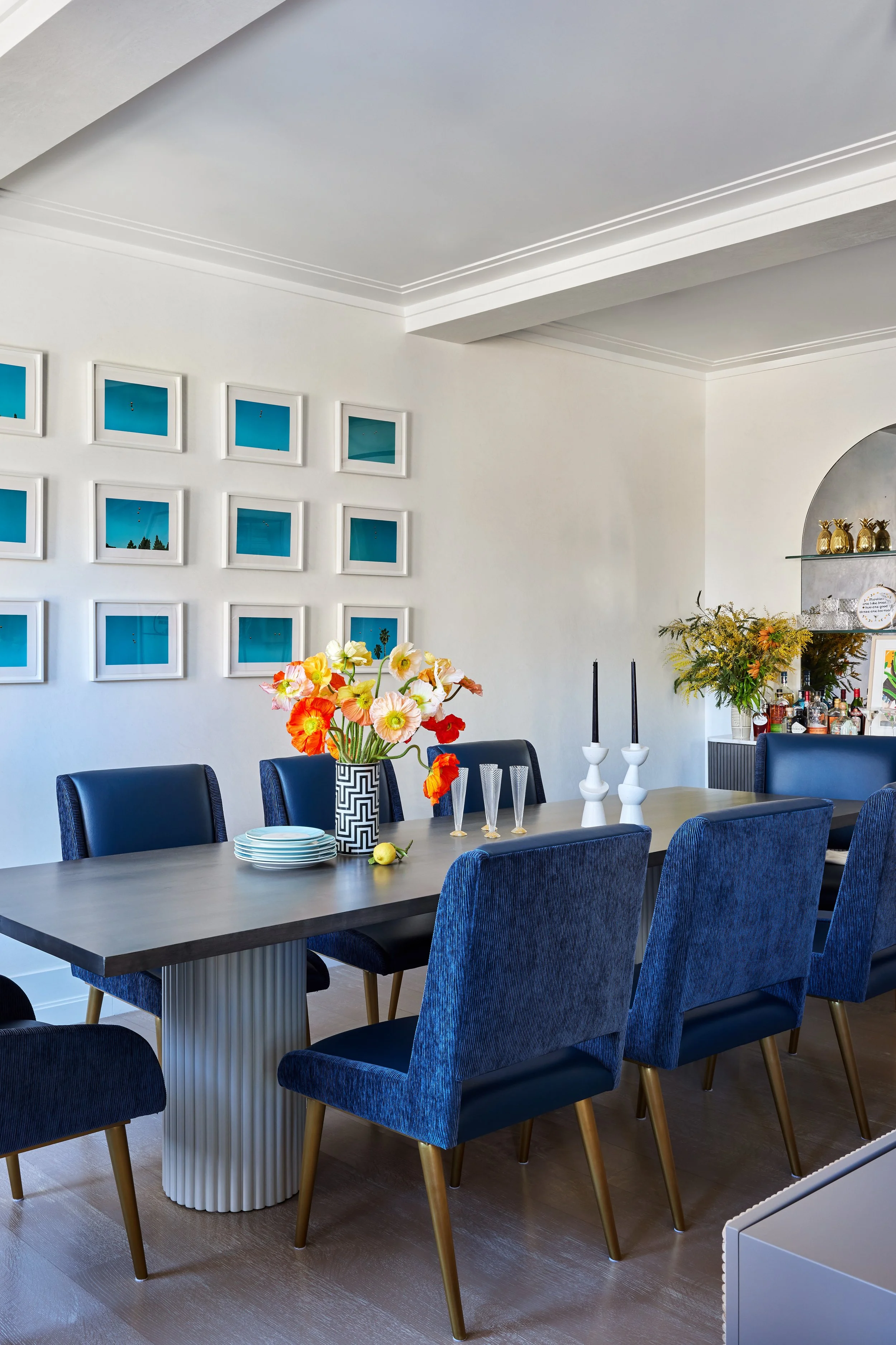 Interior design project showcasing modern, timeless style