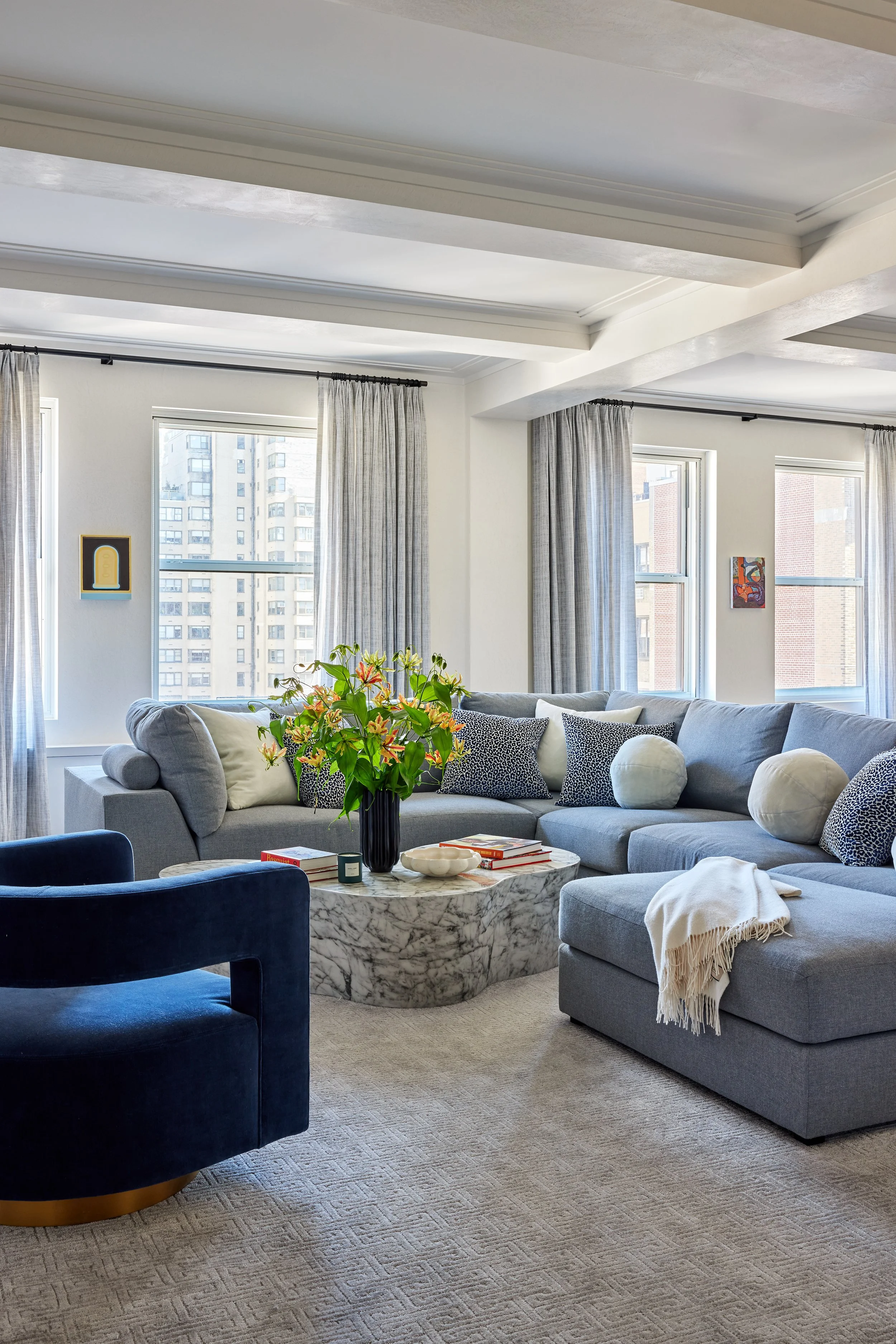 Interior design project showcasing modern, timeless style