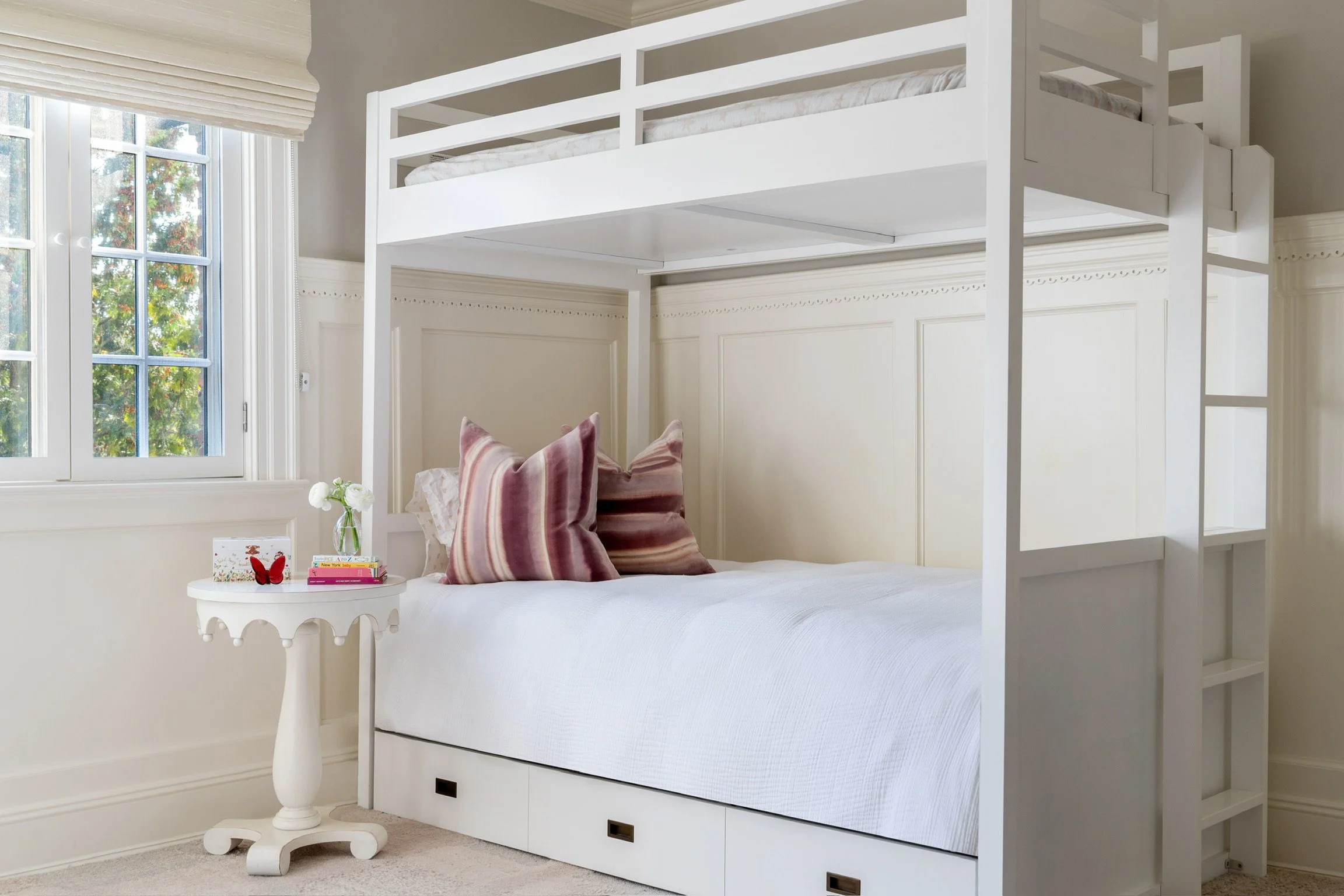 Custom-designed living space by Shron Design