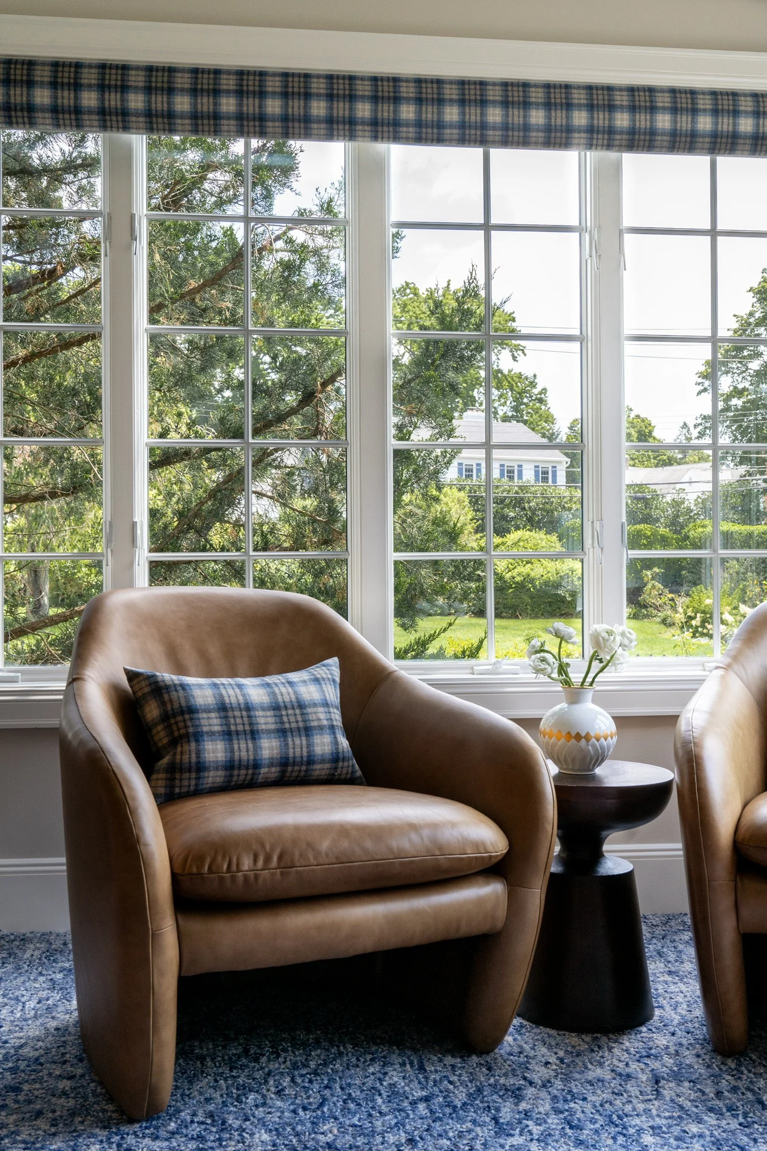 Custom-designed living space by Shron Design