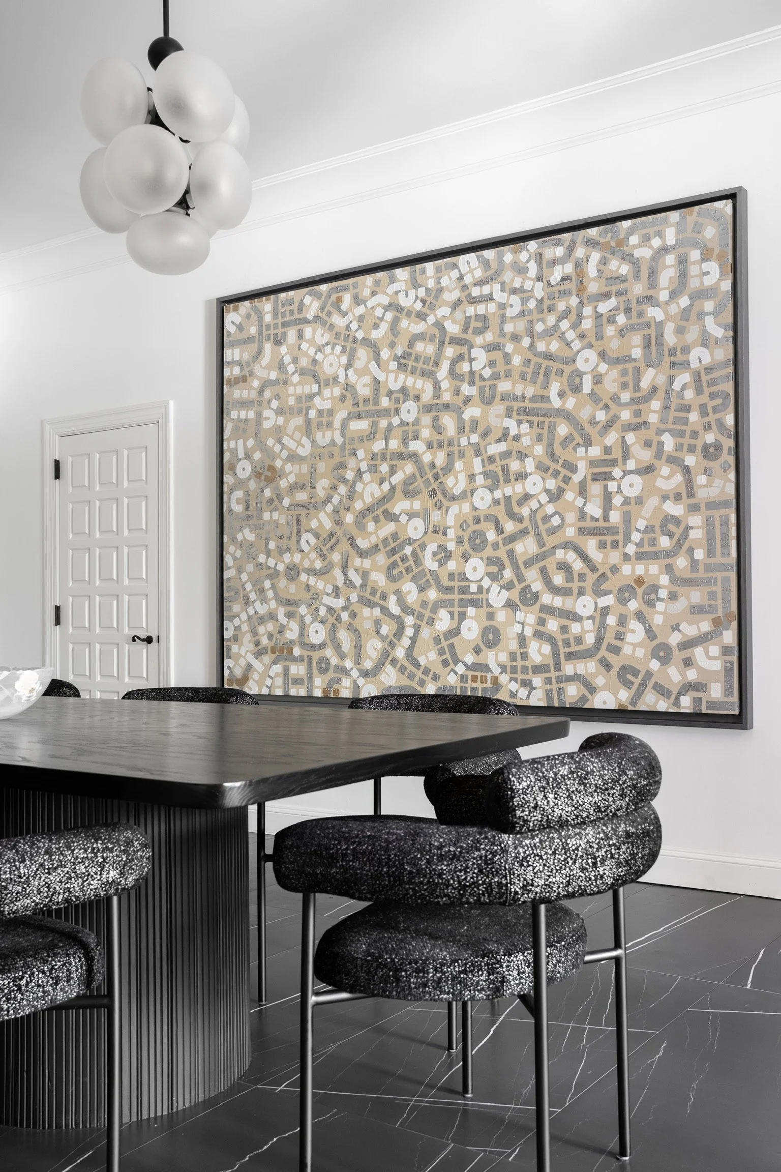 Sophisticated residential interior with timeless details