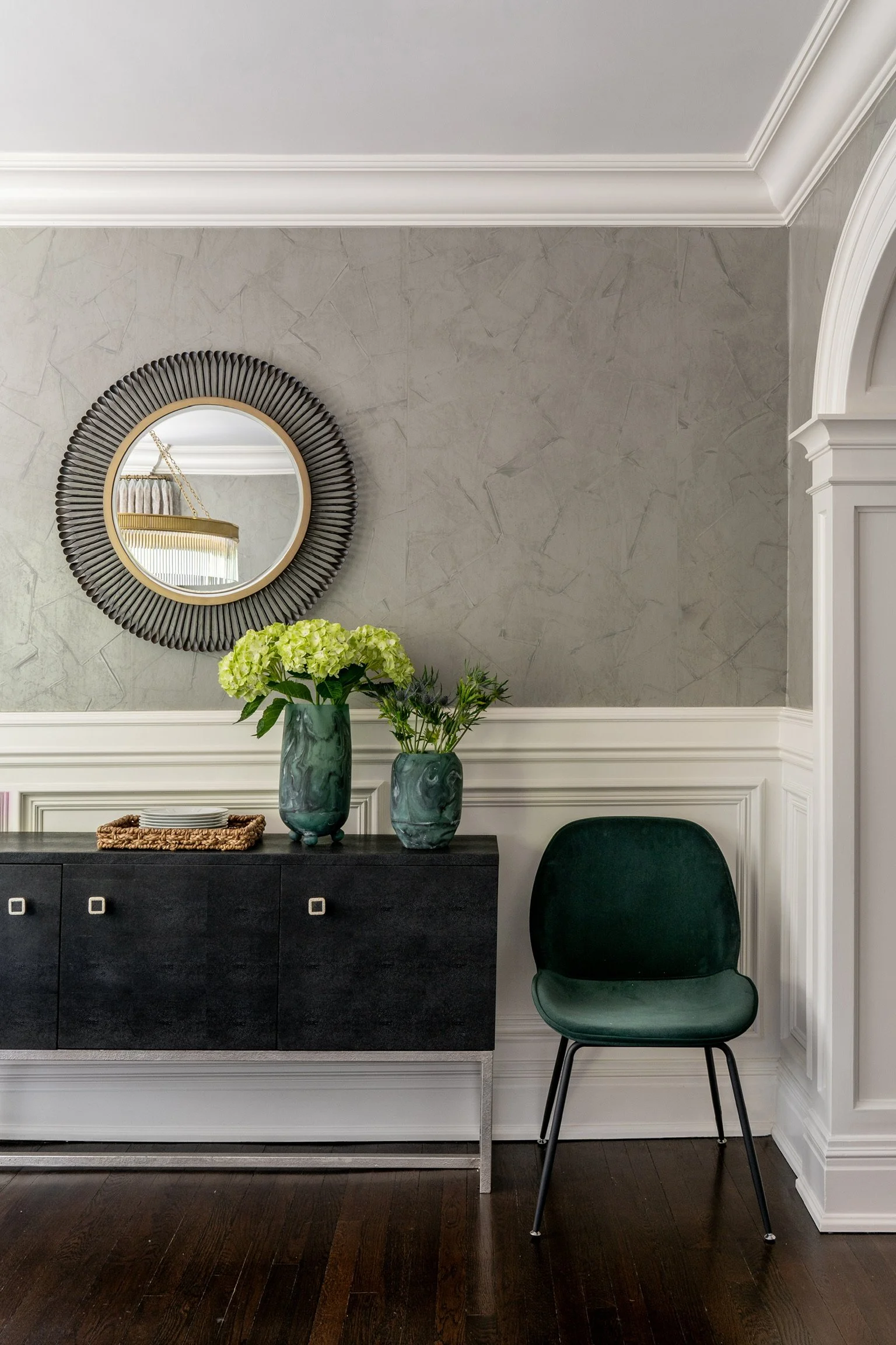 Custom-designed living space by Shron Design