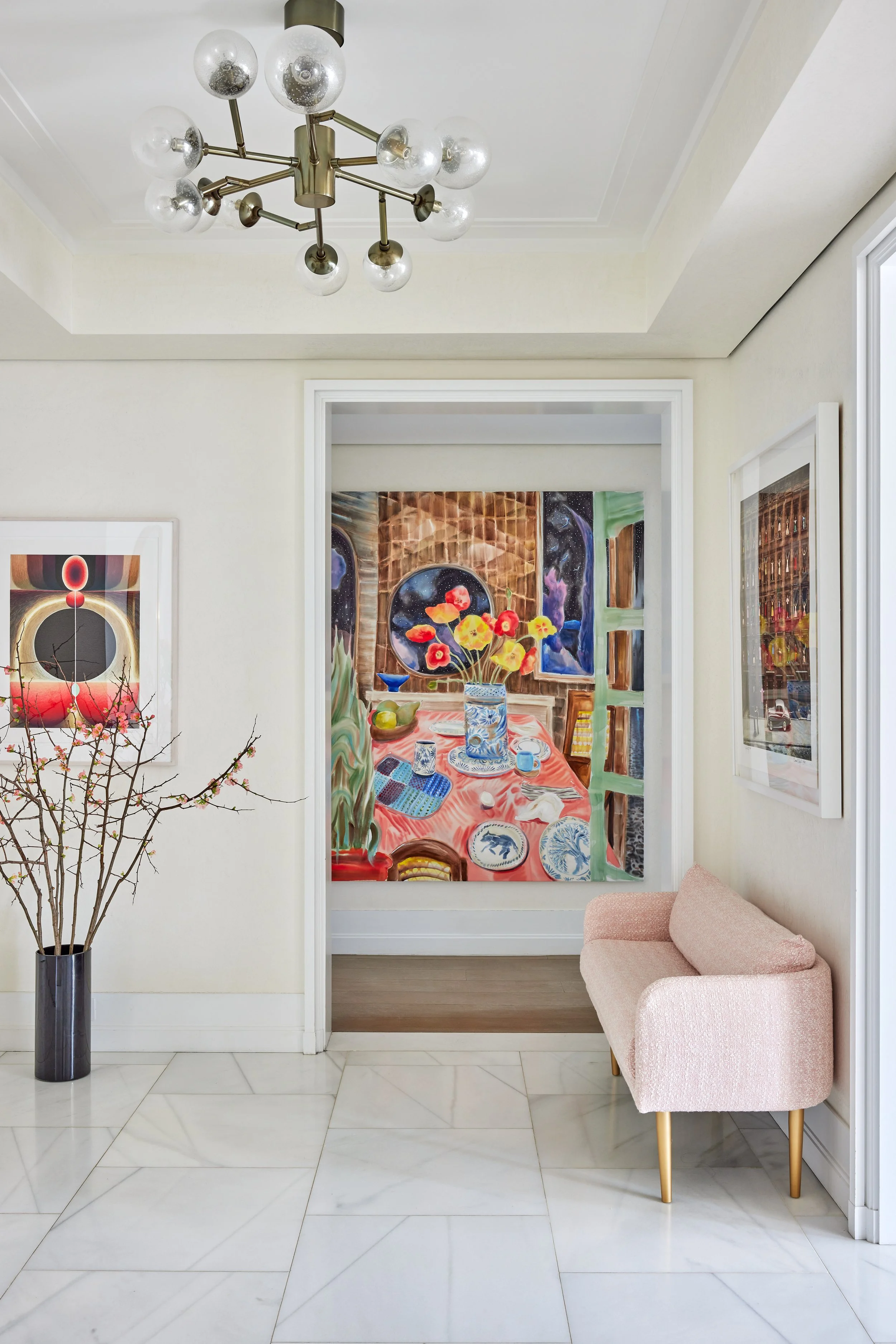 Interior design project showcasing modern, timeless style