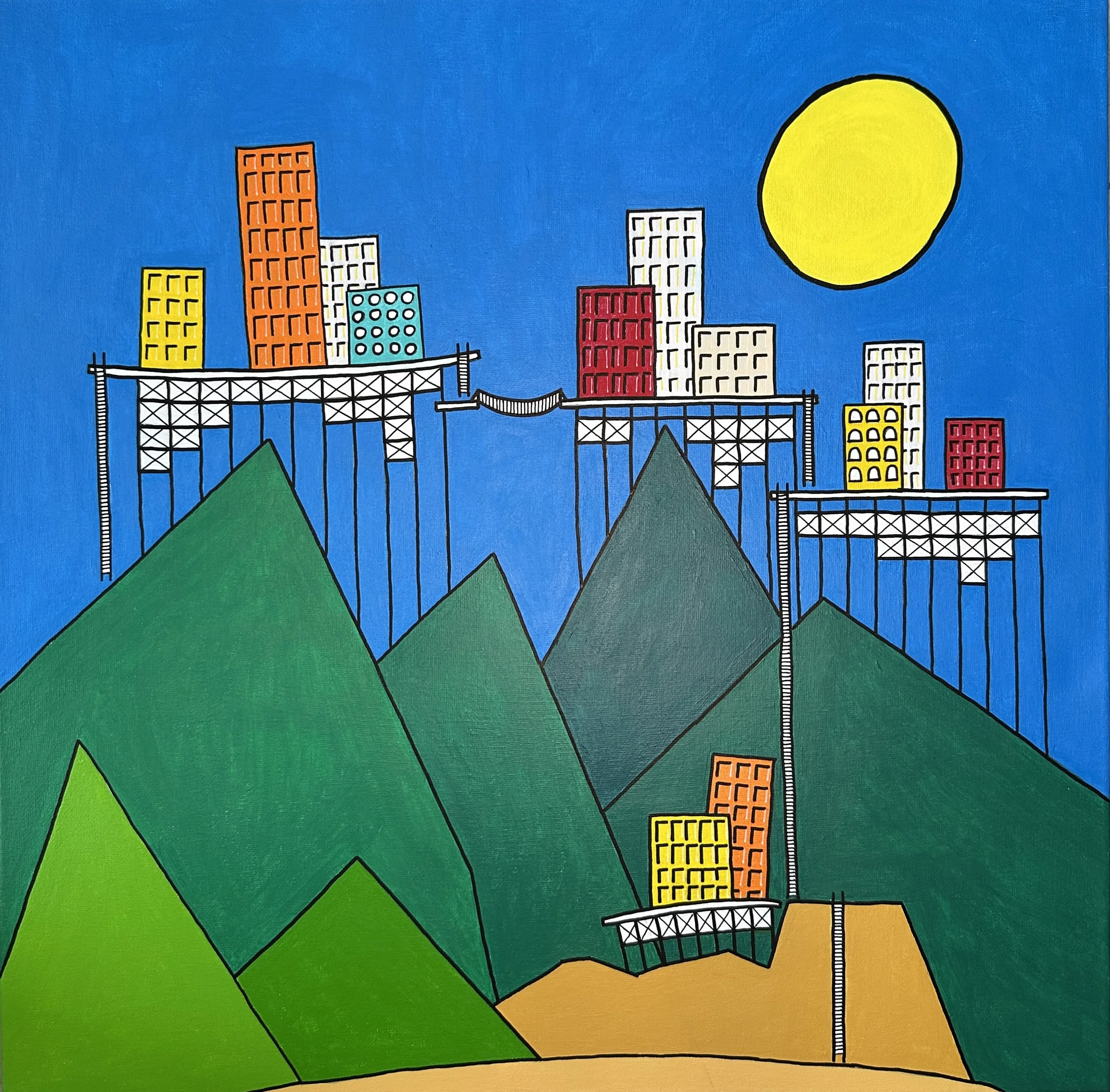 Living in the mountains