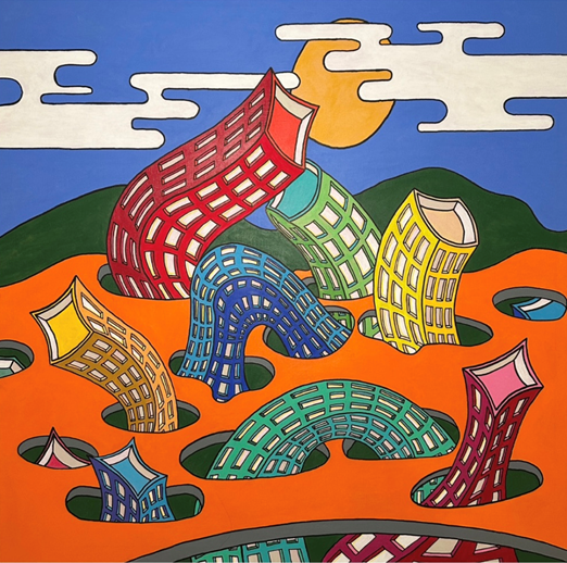 Breathing through the holes  Title