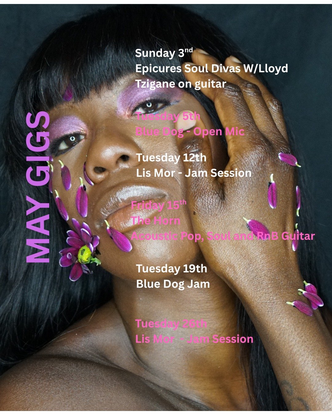 New month, new energy.

Grateful to be back on stage this Sunday doing what I love. We've been in rehearsal tightening up the set - expect something efficient, soulful, and classic.

See you there!

Gig Dates:
Sunday 5th - @epicures with @Lloyd_Tziga