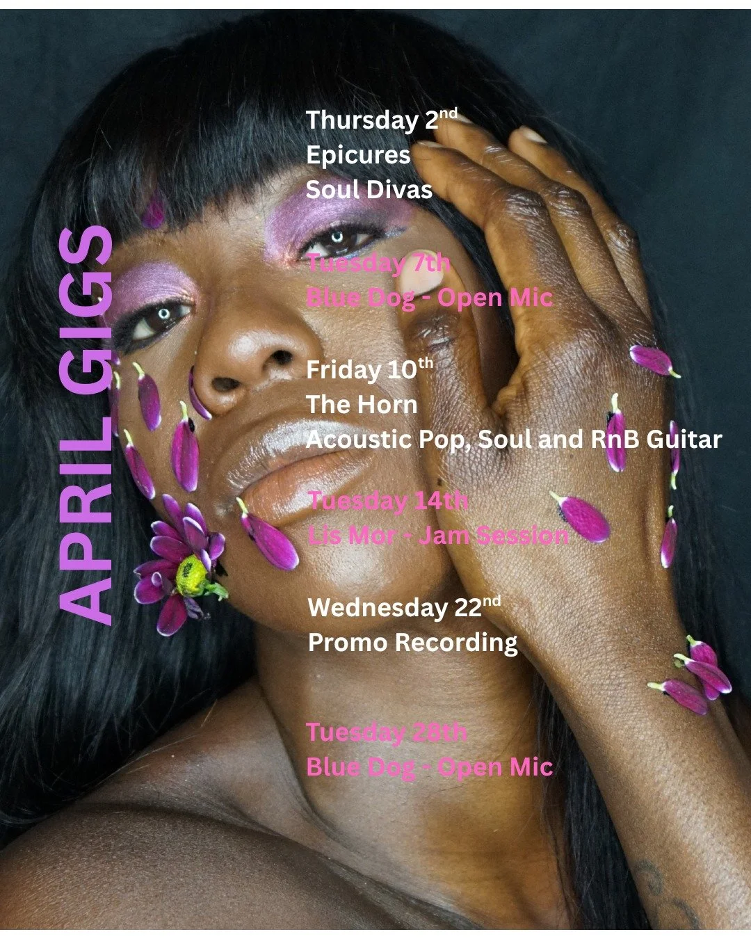 April is about the slow, luxurious build.

I'm so excited to bring a fresh set of soul, R&amp;B, Jazz and Pop to some of Glasgow's most beautiful spaces this month. Whether you're stopping by for a cocktail or staying for the atmosphere, I'd love to 