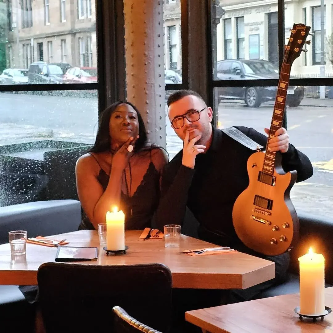 Tonight&rsquo;s lineup: Motown, soul, and pure good energy. 💃🏾🔥

​Performing live at @epicures_glasgow from 7:30 PM tonight with @lloydtzigane on guitar!

​Drop by for dinner, drinks, and all your favorite classic tracks. Let&rsquo;s make it a nig
