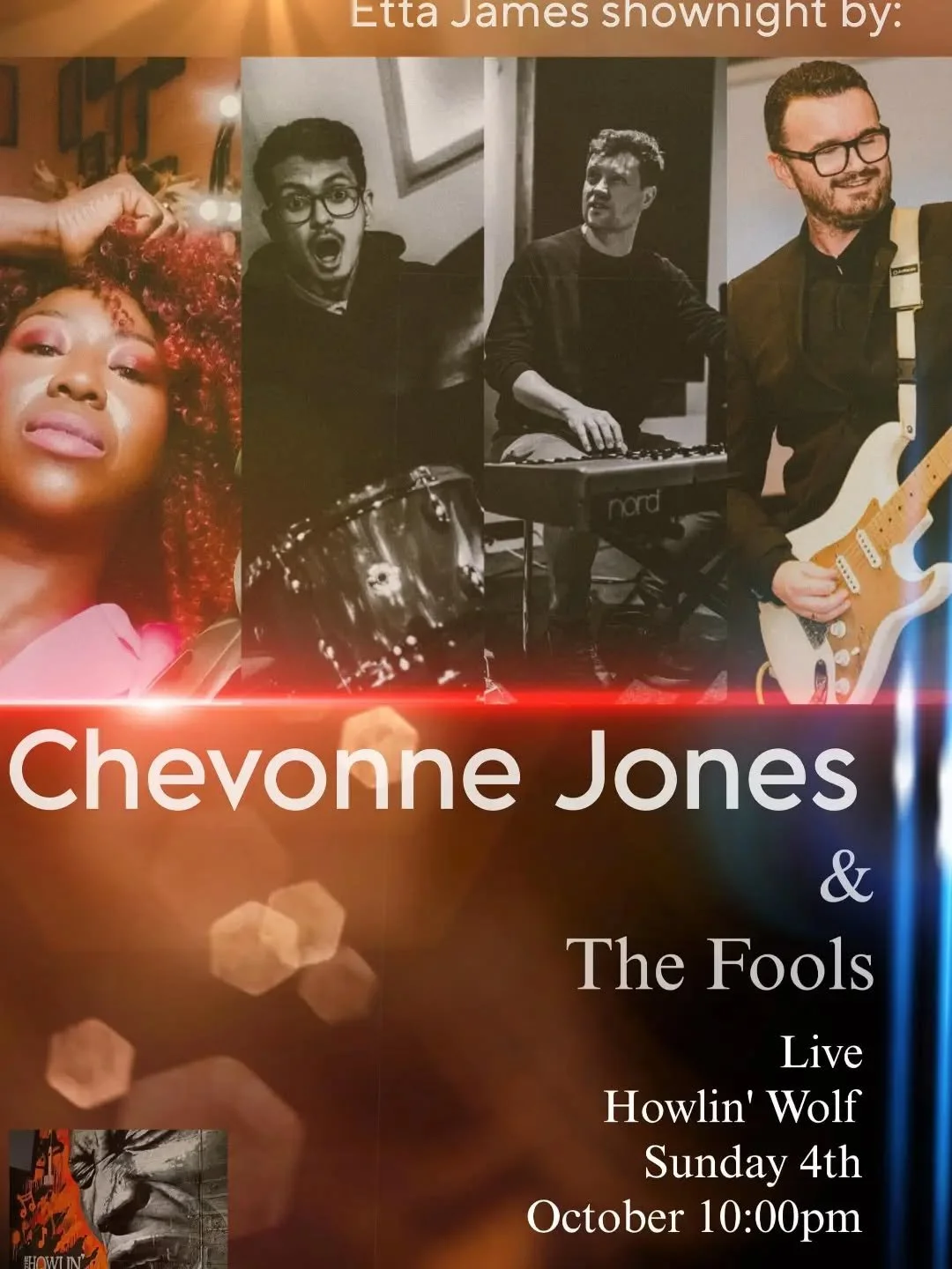 Get ready for a night of raw, unfiltered soul. 🎙️✨

​Chevonne Jones and the Fools are bringing the legend of Etta James to life at The Howlin&rsquo; Wolf tomorrow night!

​From the heart-wrenching depth of I&rsquo;d Rather Go Blind to the explosive 
