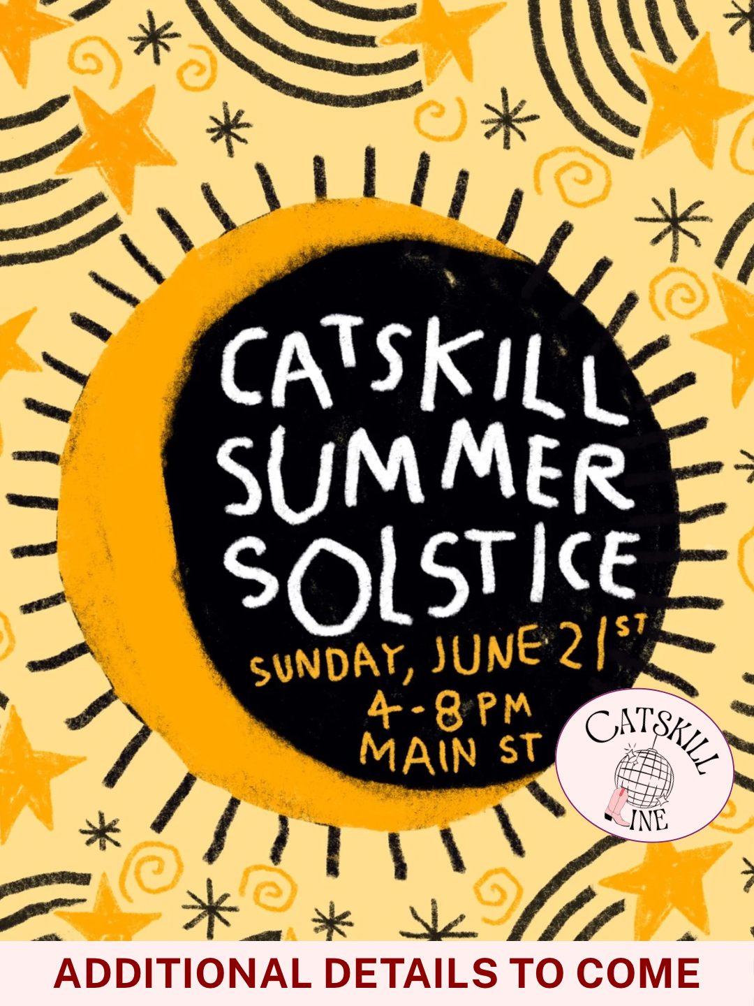 Line Dancing at Catskill Summer Solstice