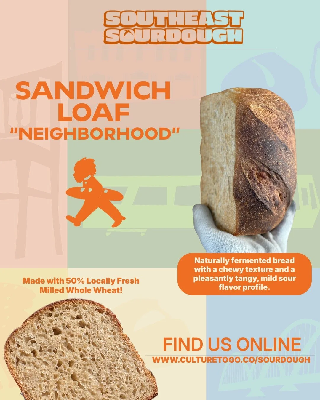 We bake this sandwich loaf for everyday life! 🥖🌞❤️
School lunches, work breaks, late dinners, and mornings when you need something simple and nourishing.
Naturally fermented sourdough, made with care for our community! #southeastsourdough #culturet