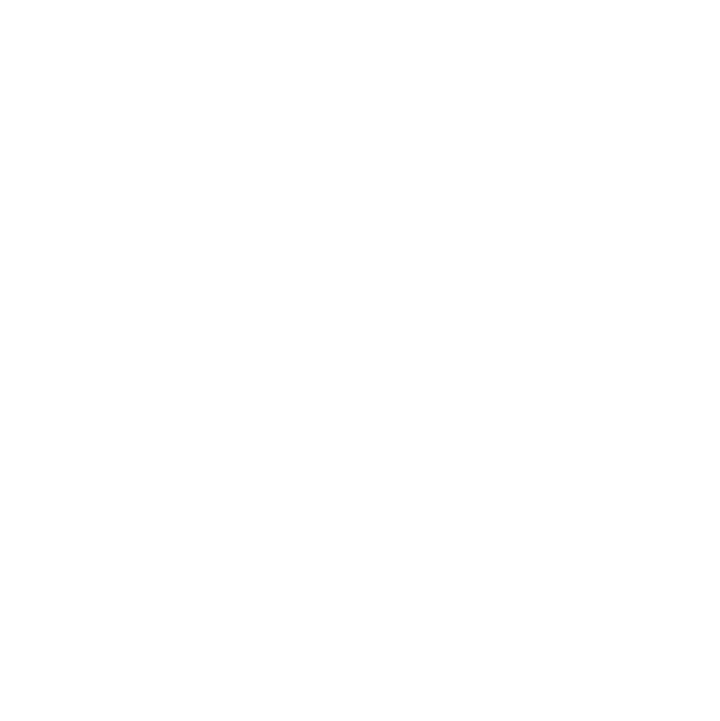 A complex geometric pattern of white circles overlapping on a black background.