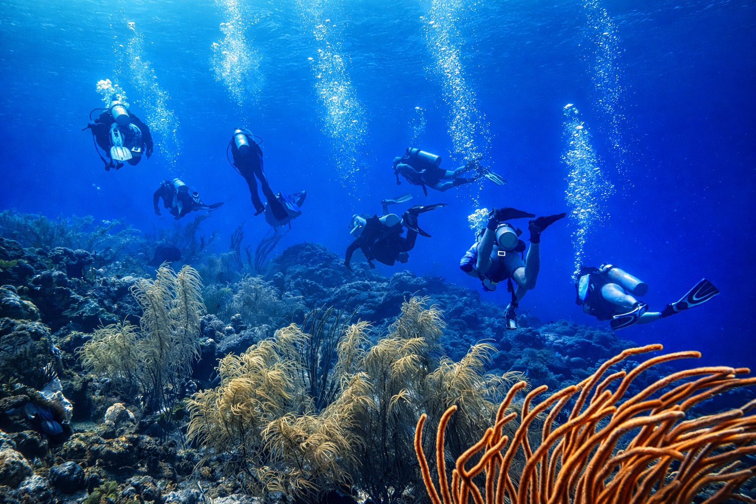 Breathing Underwater for the First Time