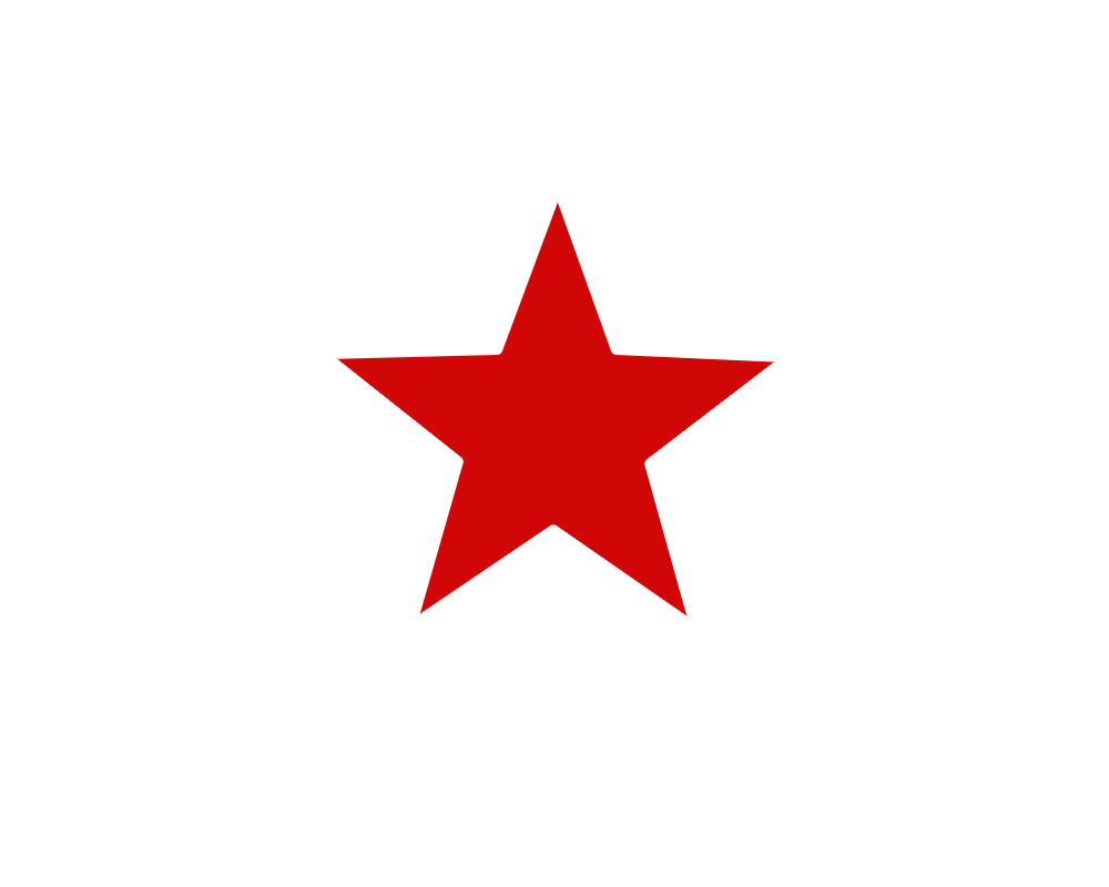 Black background with a red star and white text that says 'Red Star Brewing'.