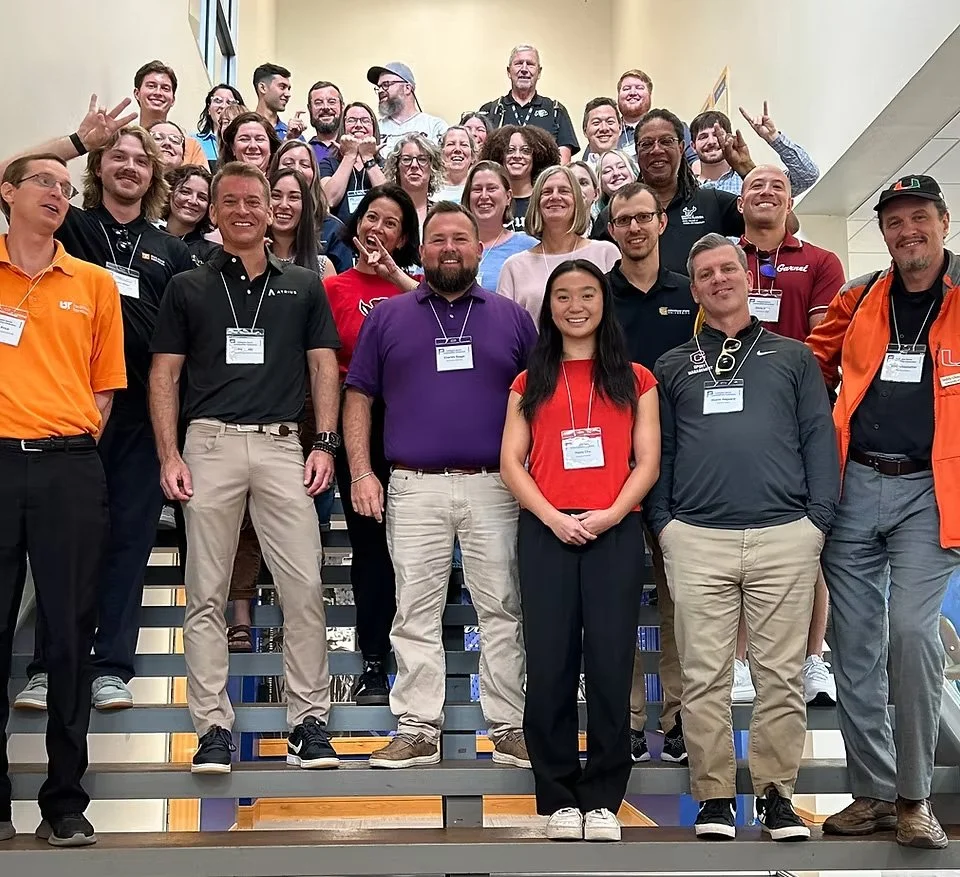 Higher education sports sustainability professionals at the ACC Sports Sustainability Summit in 2025