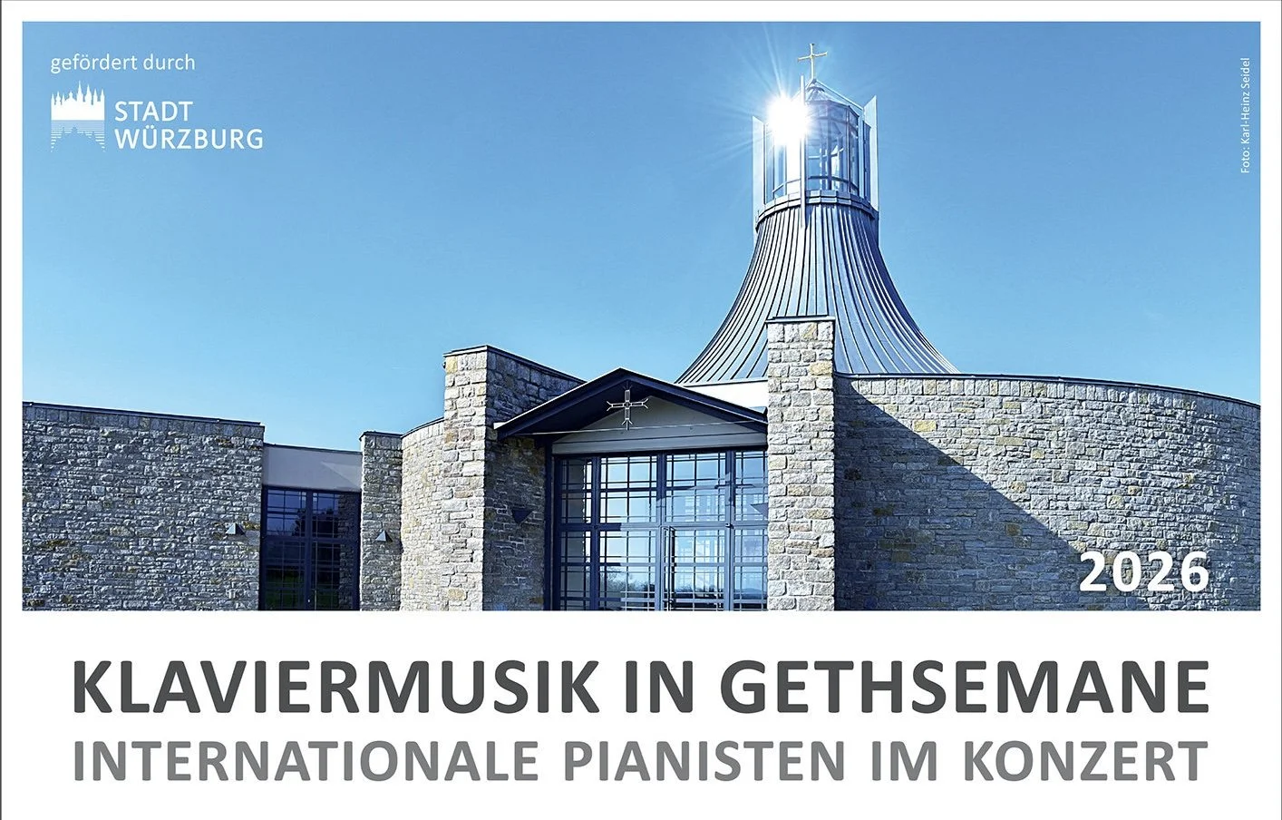 Klaviermusik in Gethsemane