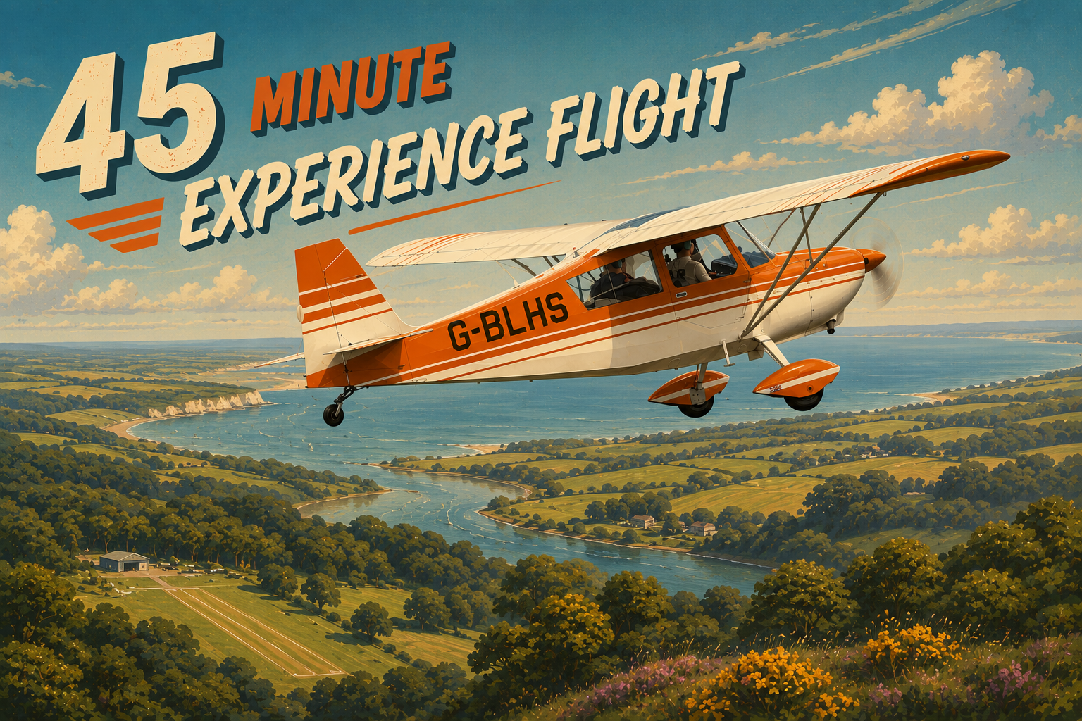45min Experience Flight
