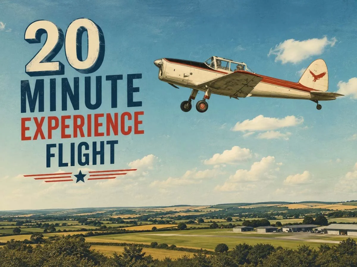 20min Chipmunk Experience Flight