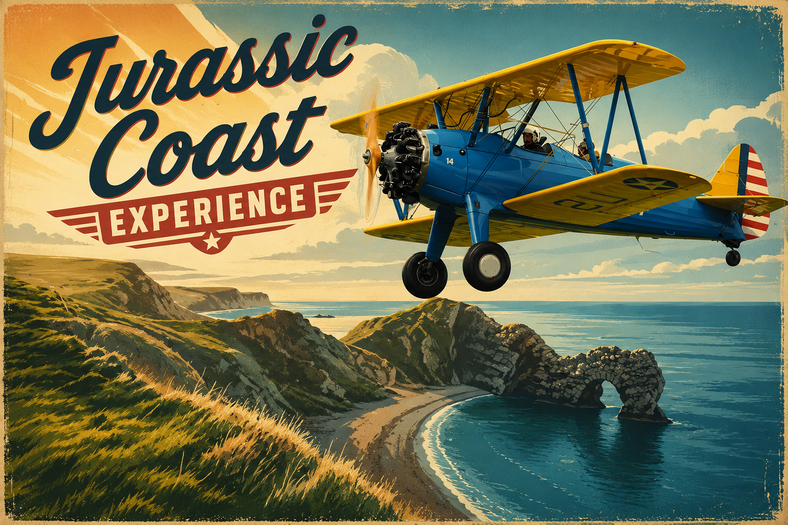 Jurassic Coast Stearman Biplane Experience