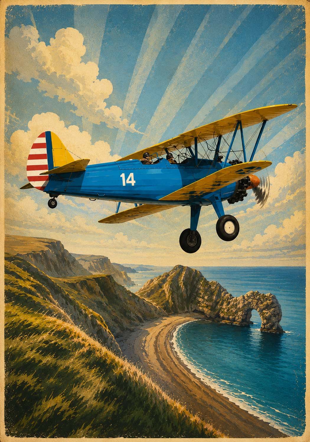 Jurassic Coast Stearman Biplane Experience